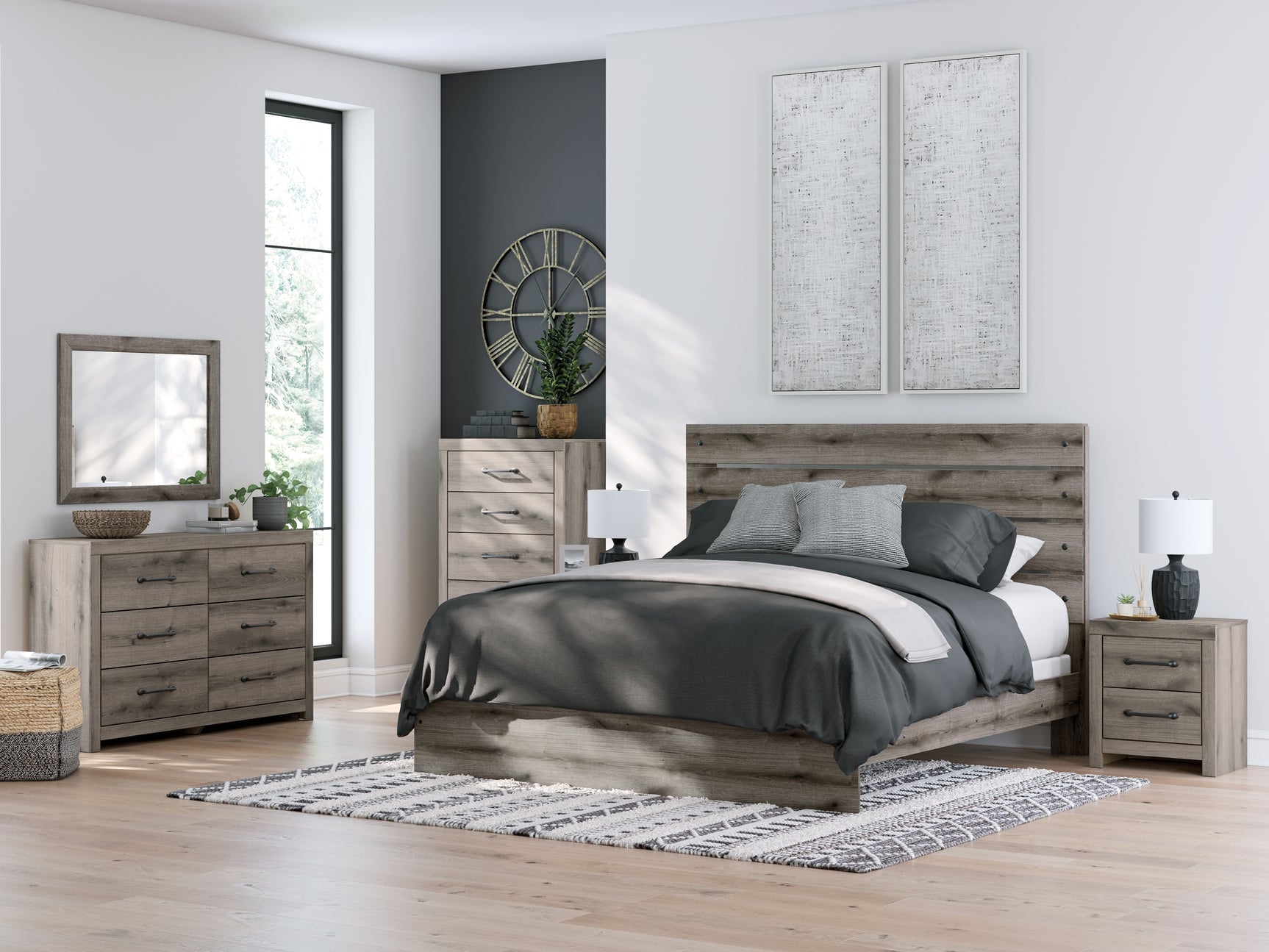 Graystorm Bedroom - Tampa Furniture Outlet