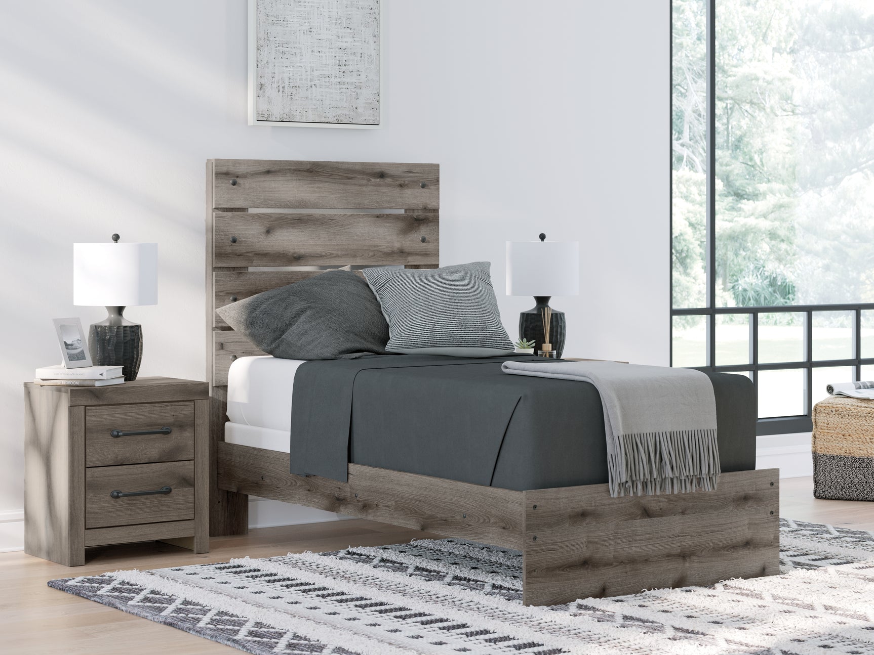 Graystorm Bedroom - Tampa Furniture Outlet