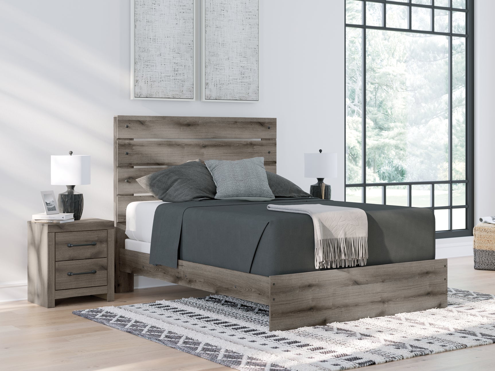 Graystorm Bedroom - Tampa Furniture Outlet