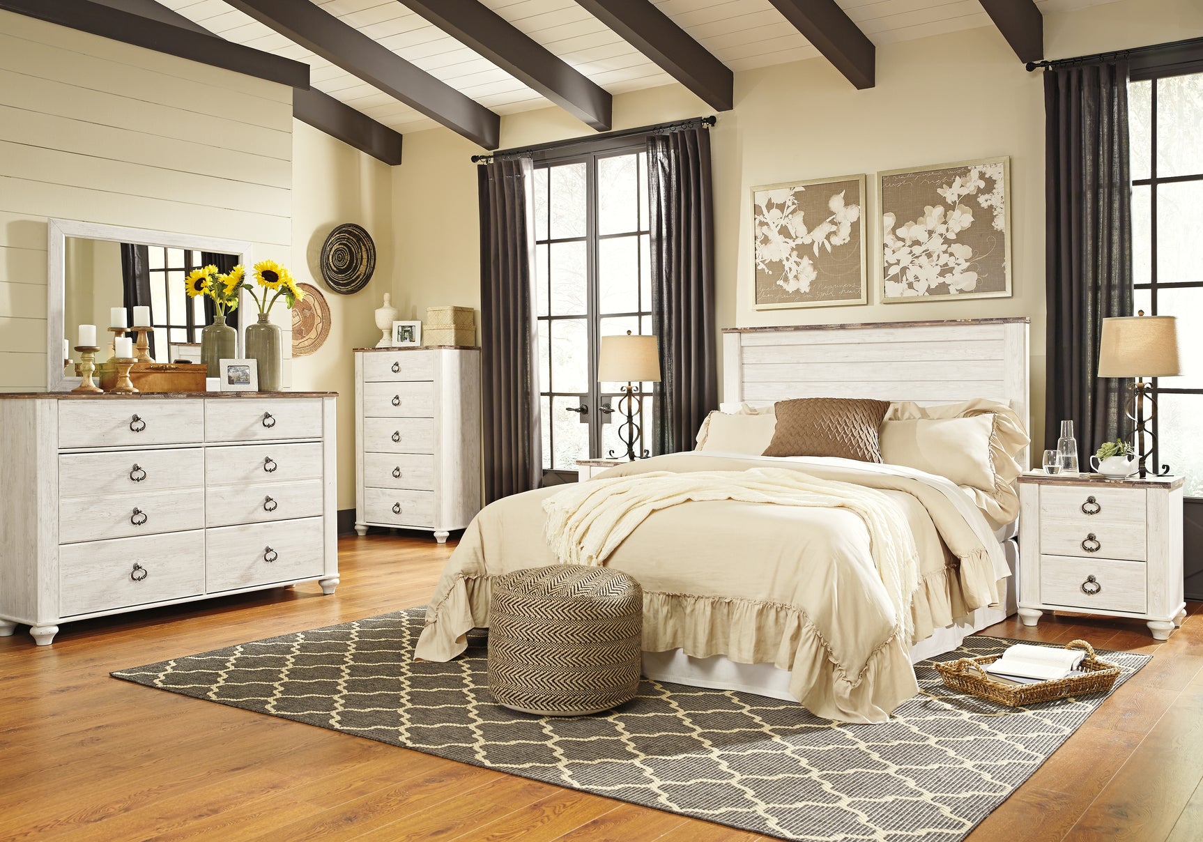 Willowton Bedroom - Tampa Furniture Outlet