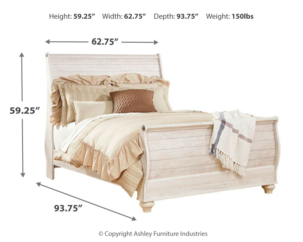 Willowton Bedroom - Tampa Furniture Outlet