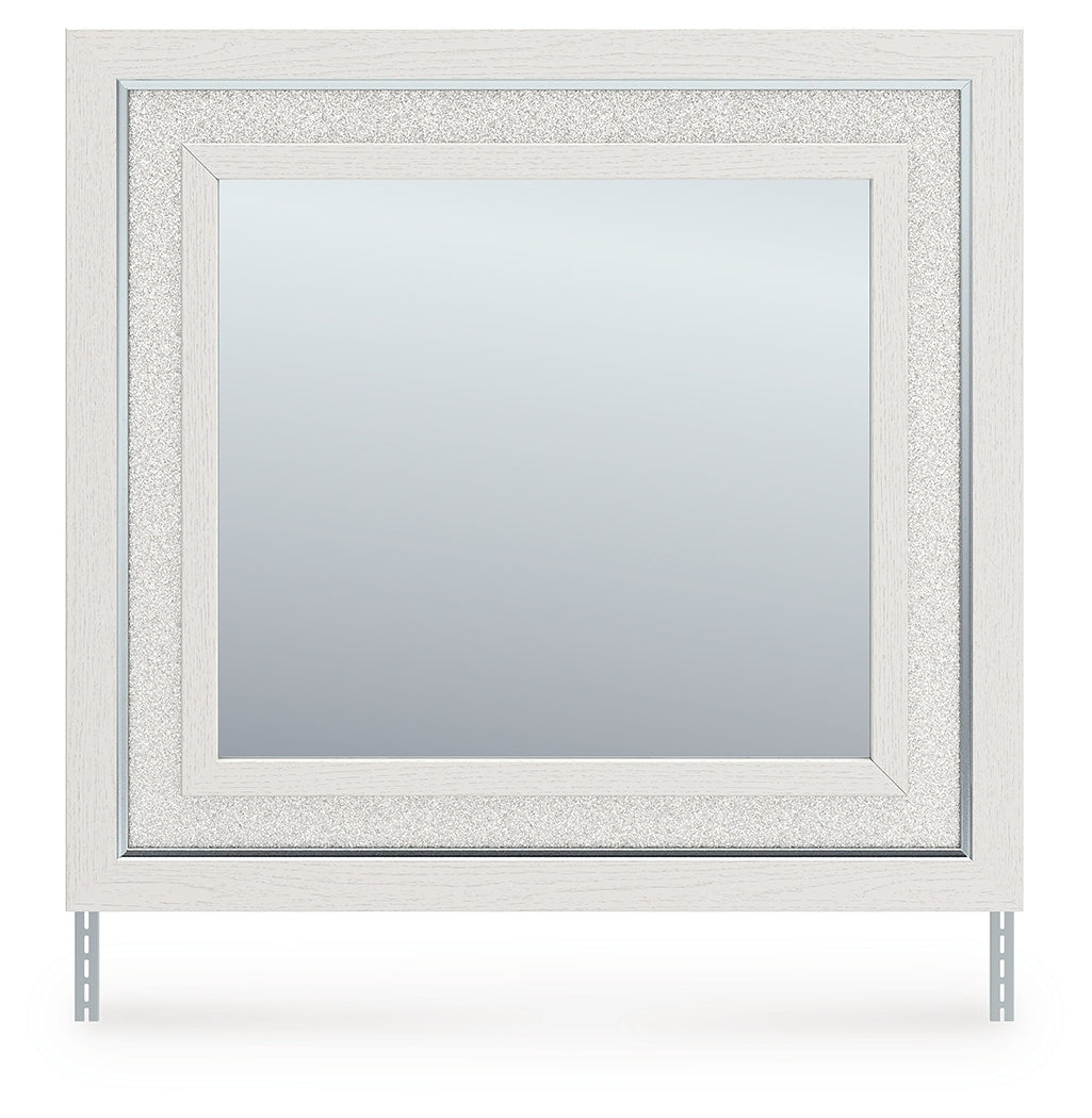 Tampa Furniture Outlet - Ashley Furniture - Zuraleus Bedroom - Bedroom Mirror / White - PCB3381-36
