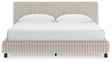 Tampa Furniture Outlet - Ashley Furniture - Zuraleus Bedroom - California King Upholstered Bed / White - PCB3381B14