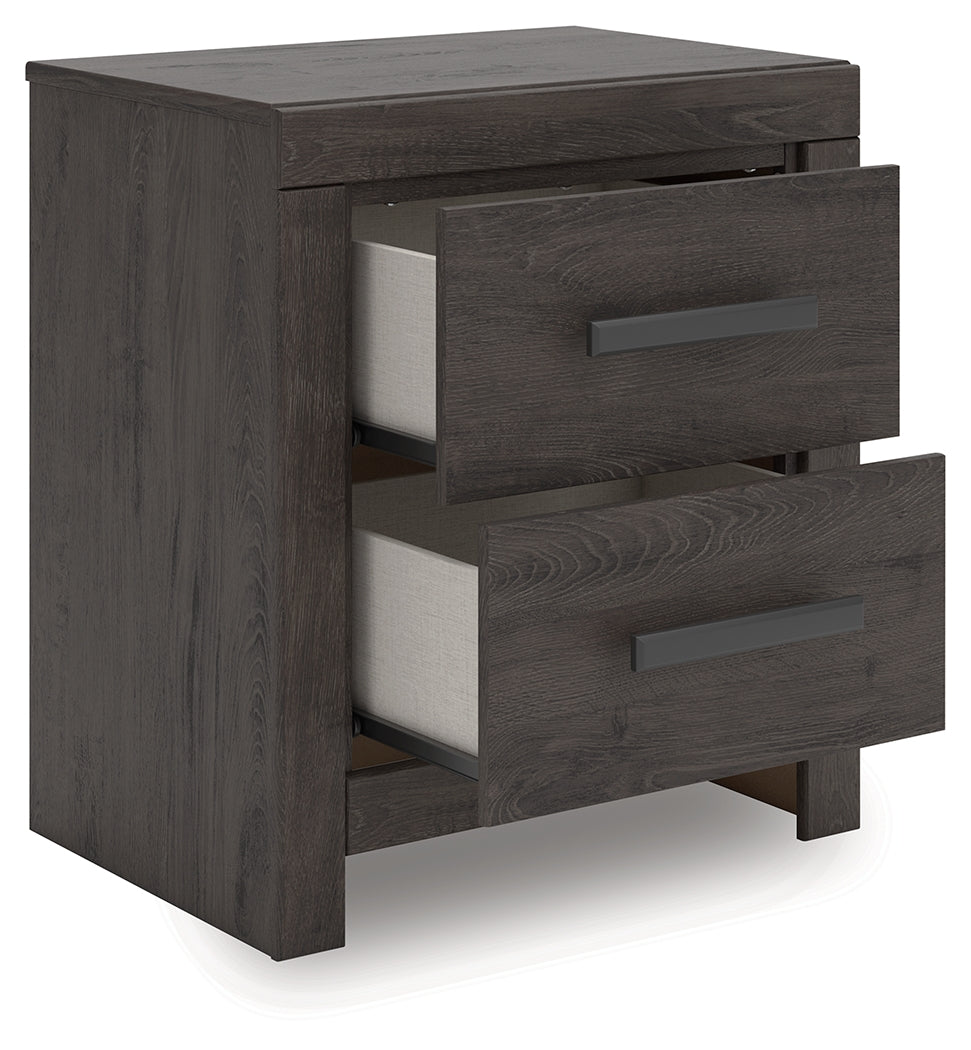 Prendonea King Panel Bed, Dresser and 2 Nightstands - Tampa Furniture Outlet
