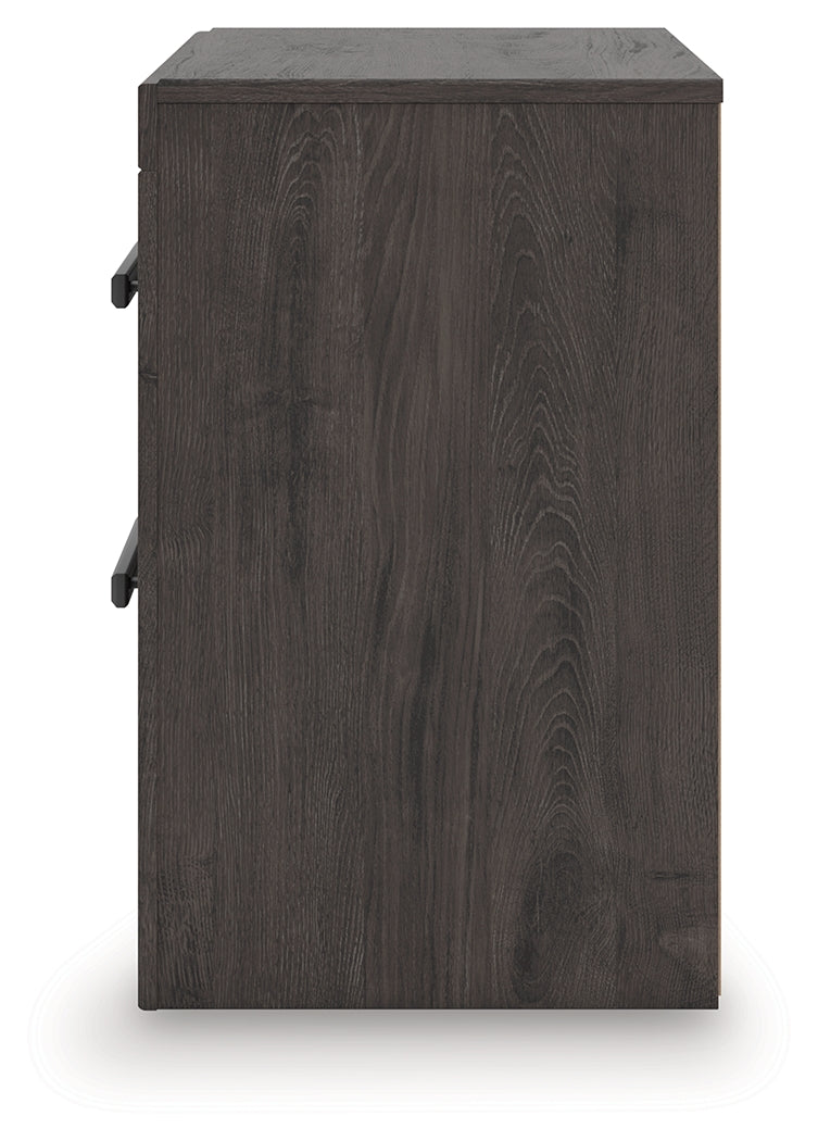 Prendonea King Panel Bed, Dresser and 2 Nightstands - Tampa Furniture Outlet