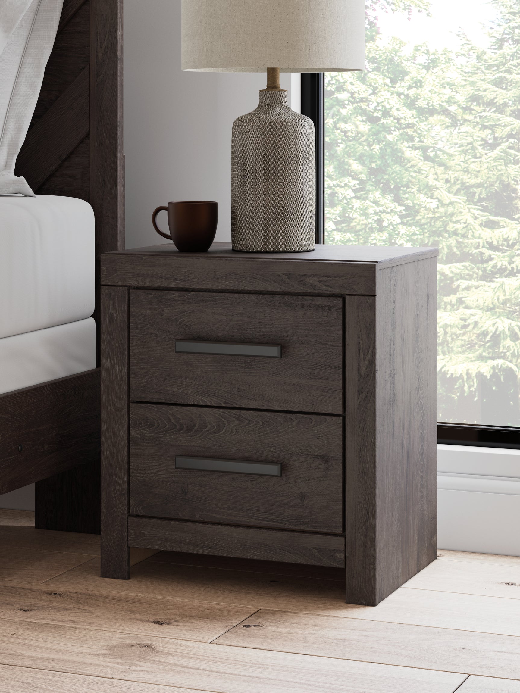 Prendonea King Panel Bed, Dresser and 2 Nightstands - Tampa Furniture Outlet