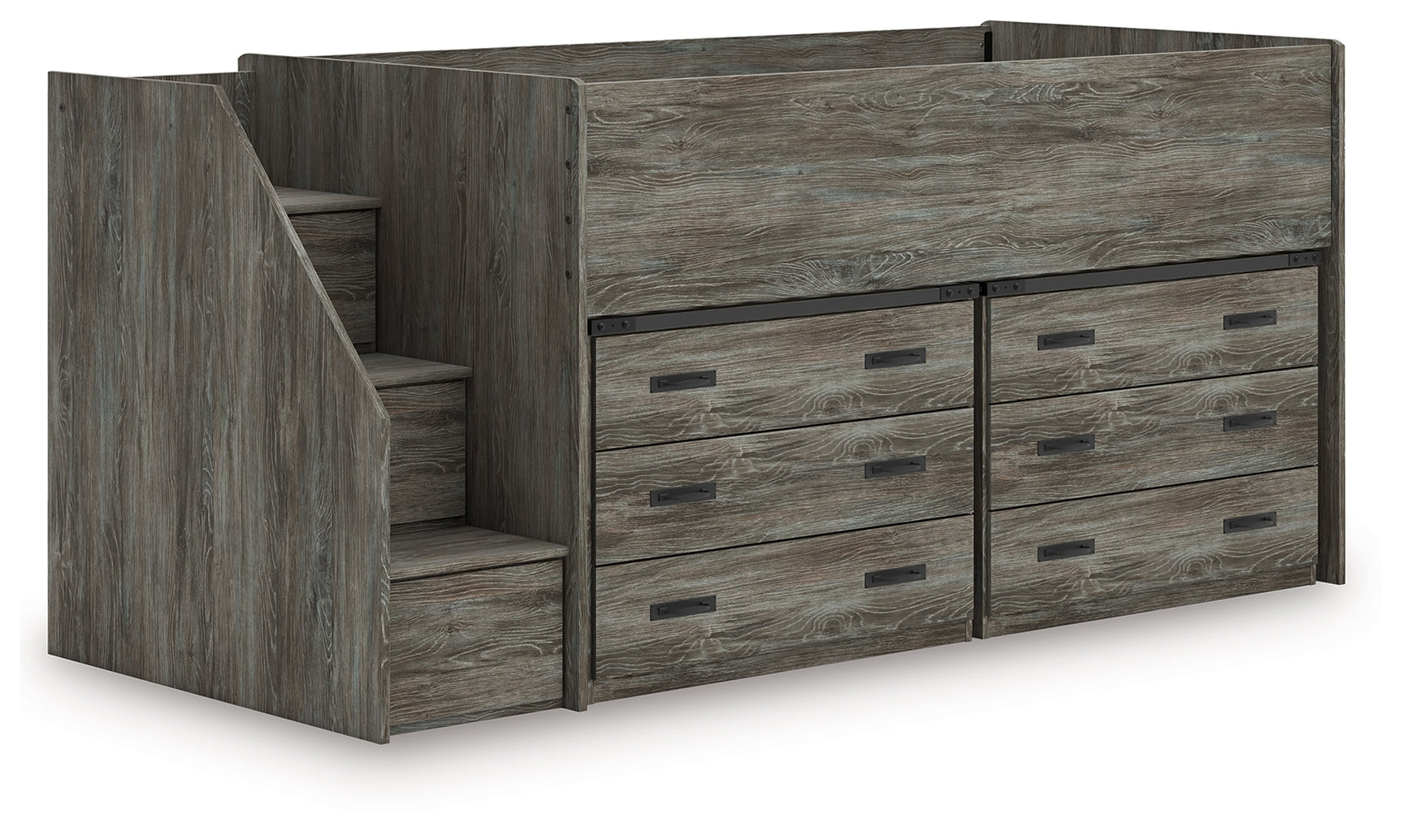 Frandern Twin Loft Bed with Drawer Storage - Tampa Furniture Outlet