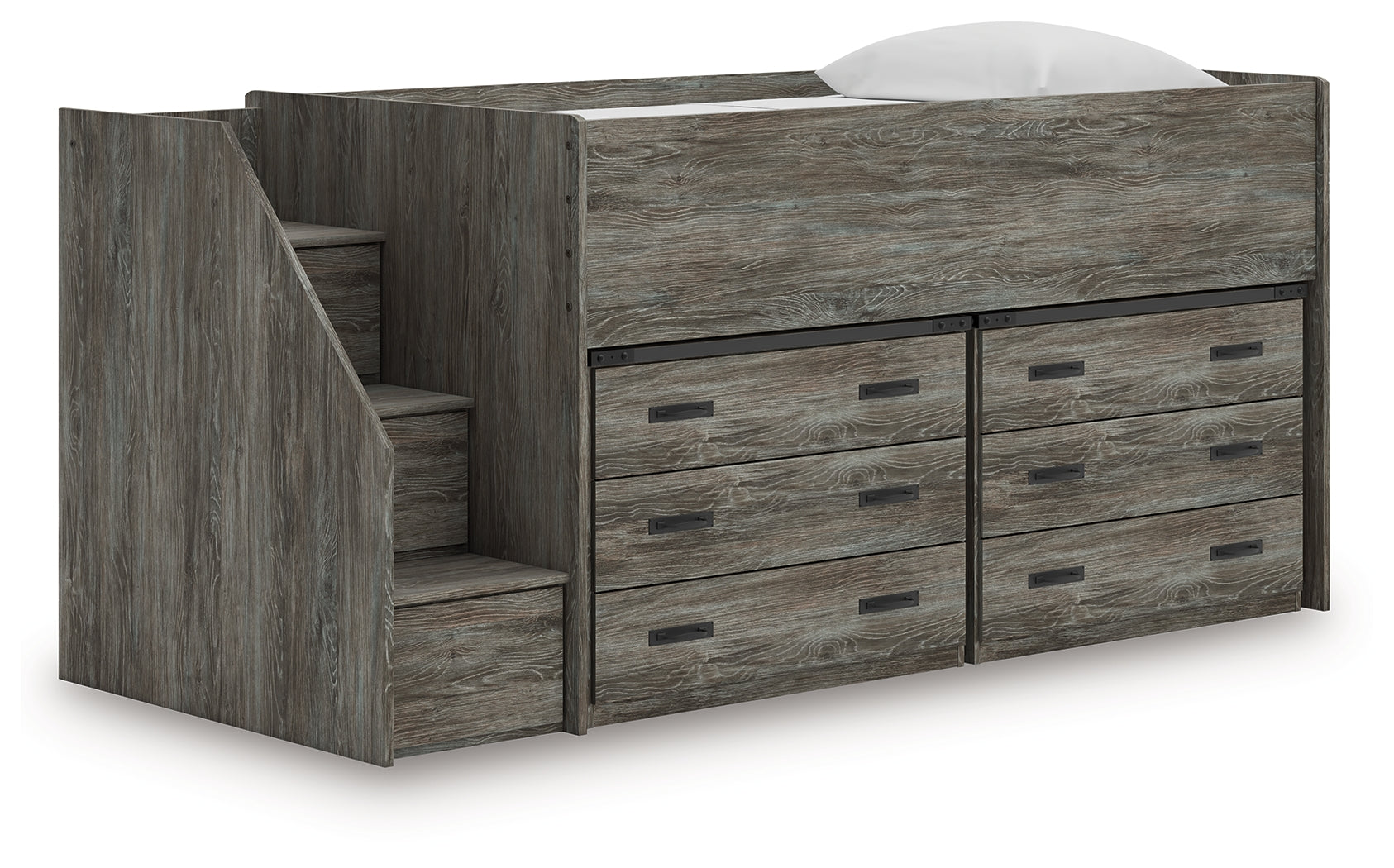 Frandern Twin Loft Bed with Drawer Storage - Tampa Furniture Outlet