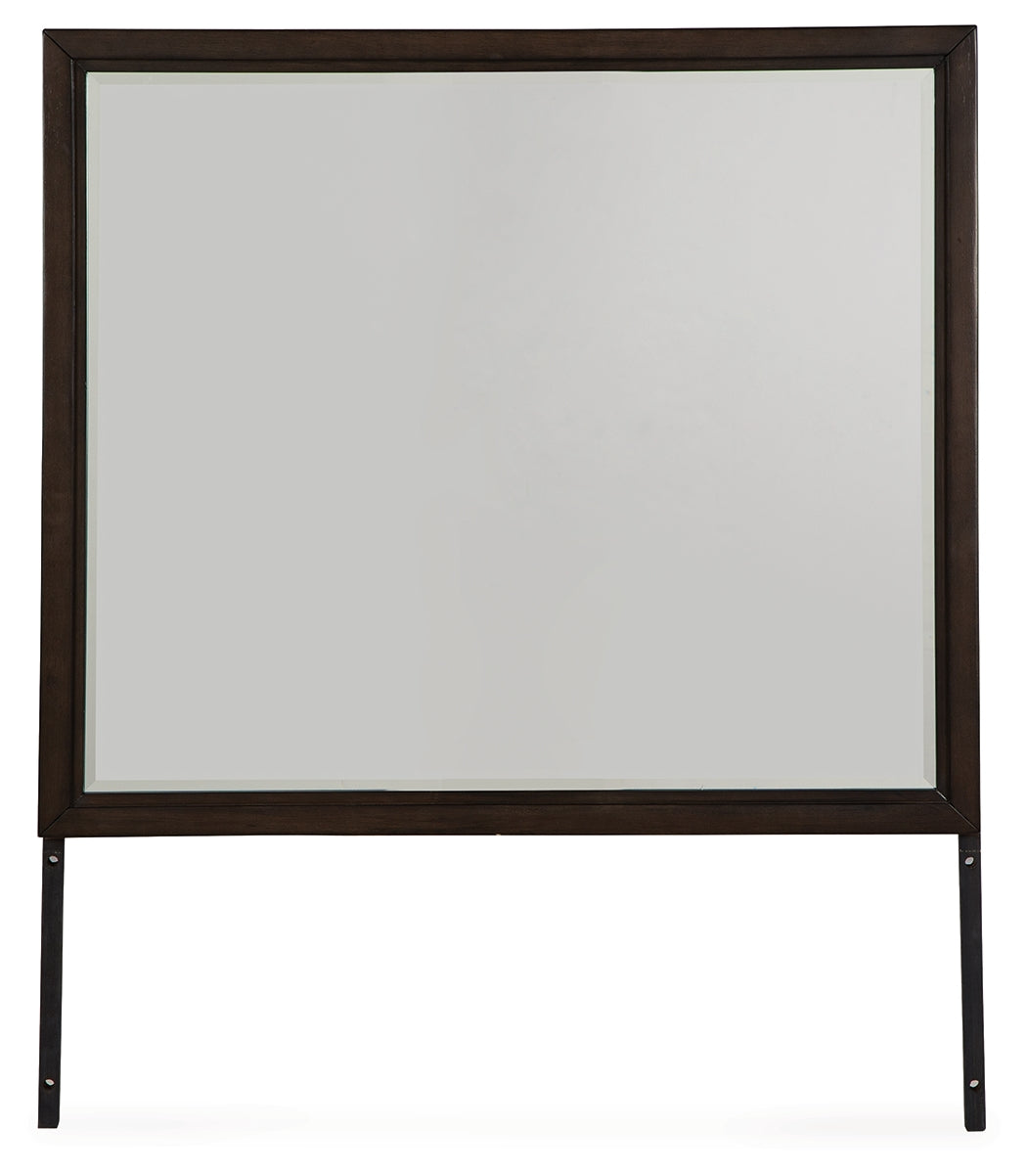 Tampa Furniture Outlet - Ashley Furniture - Neymorton Bedroom - Bedroom Mirror / Dark Grayish Brown - B618-36