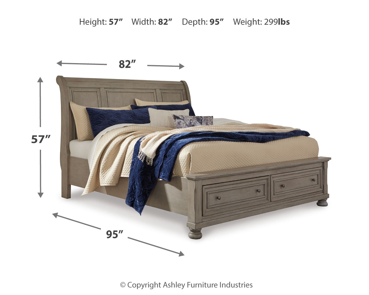 Lettner Bedroom - Tampa Furniture Outlet