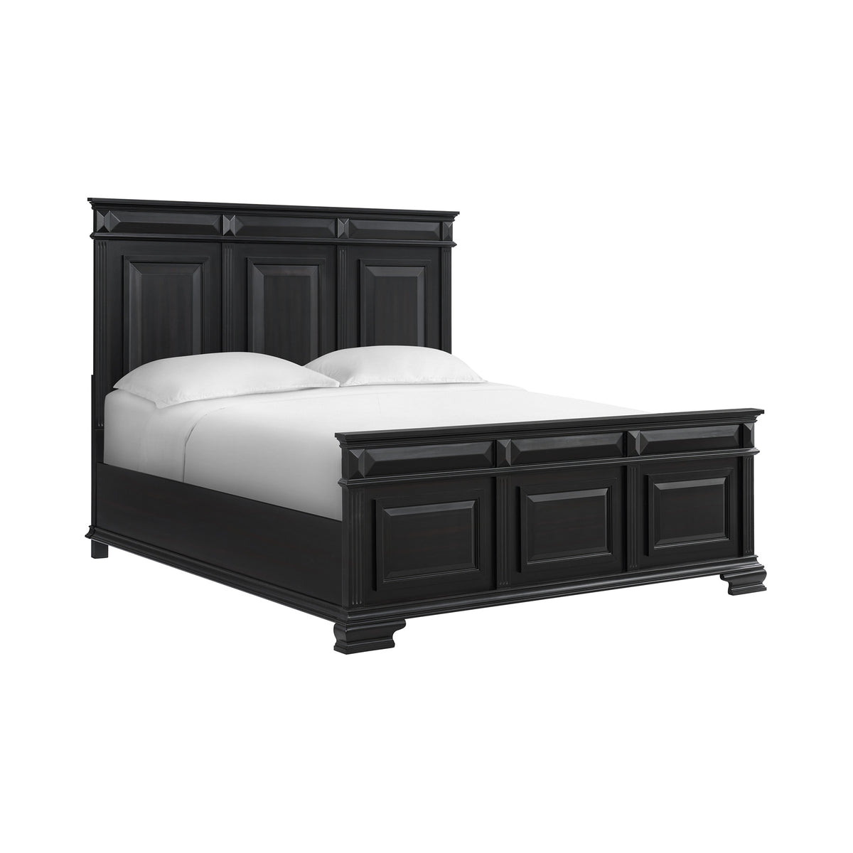 Bridgestone King Panel Bed in Black