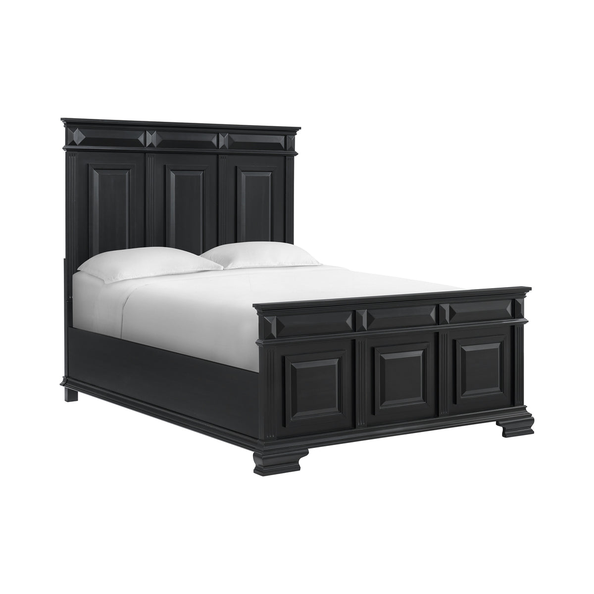 Bridgestone Queen Panel Bed in Black