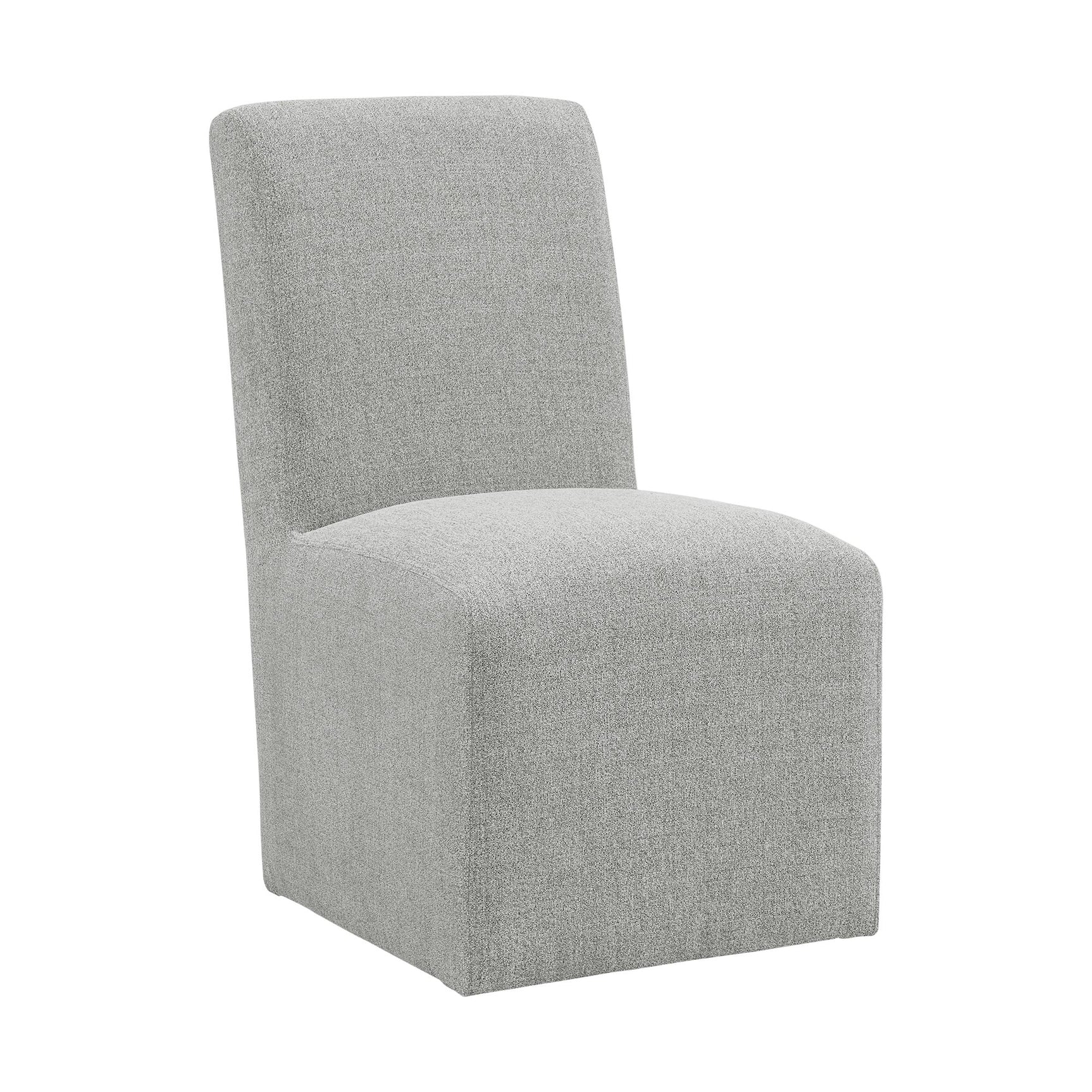 Nero Dining Side Chair (2 per carton) W/Grey Fabric - Tampa Furniture Outlet