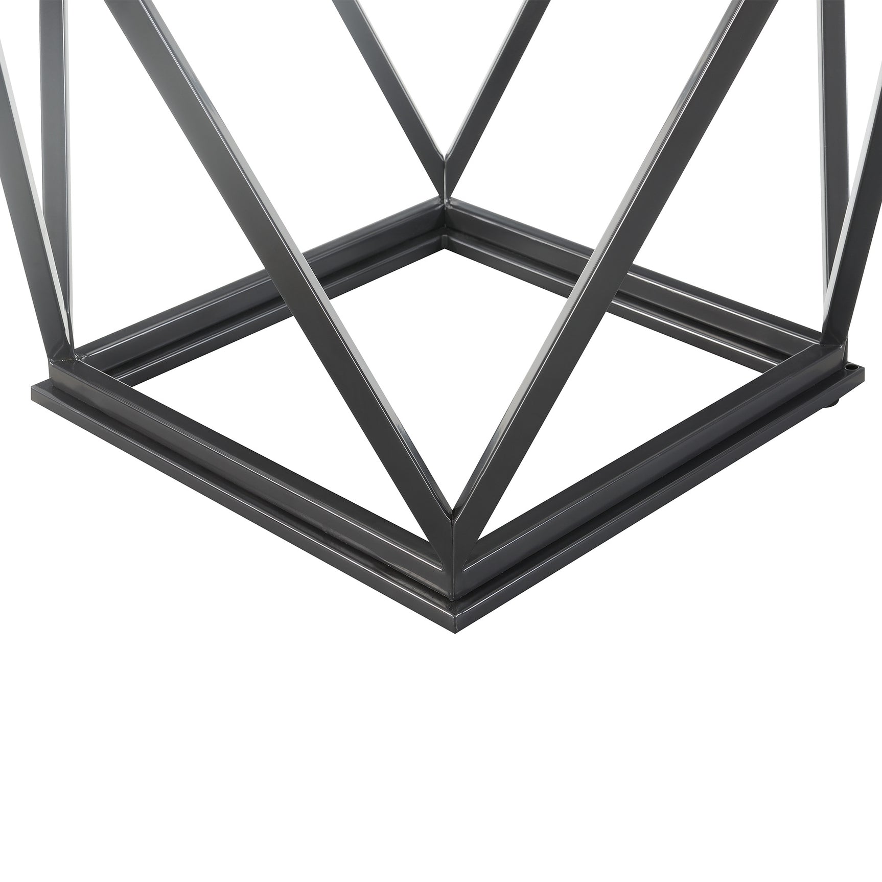 Riko End Table W/ Metal Leg - Tampa Furniture Outlet