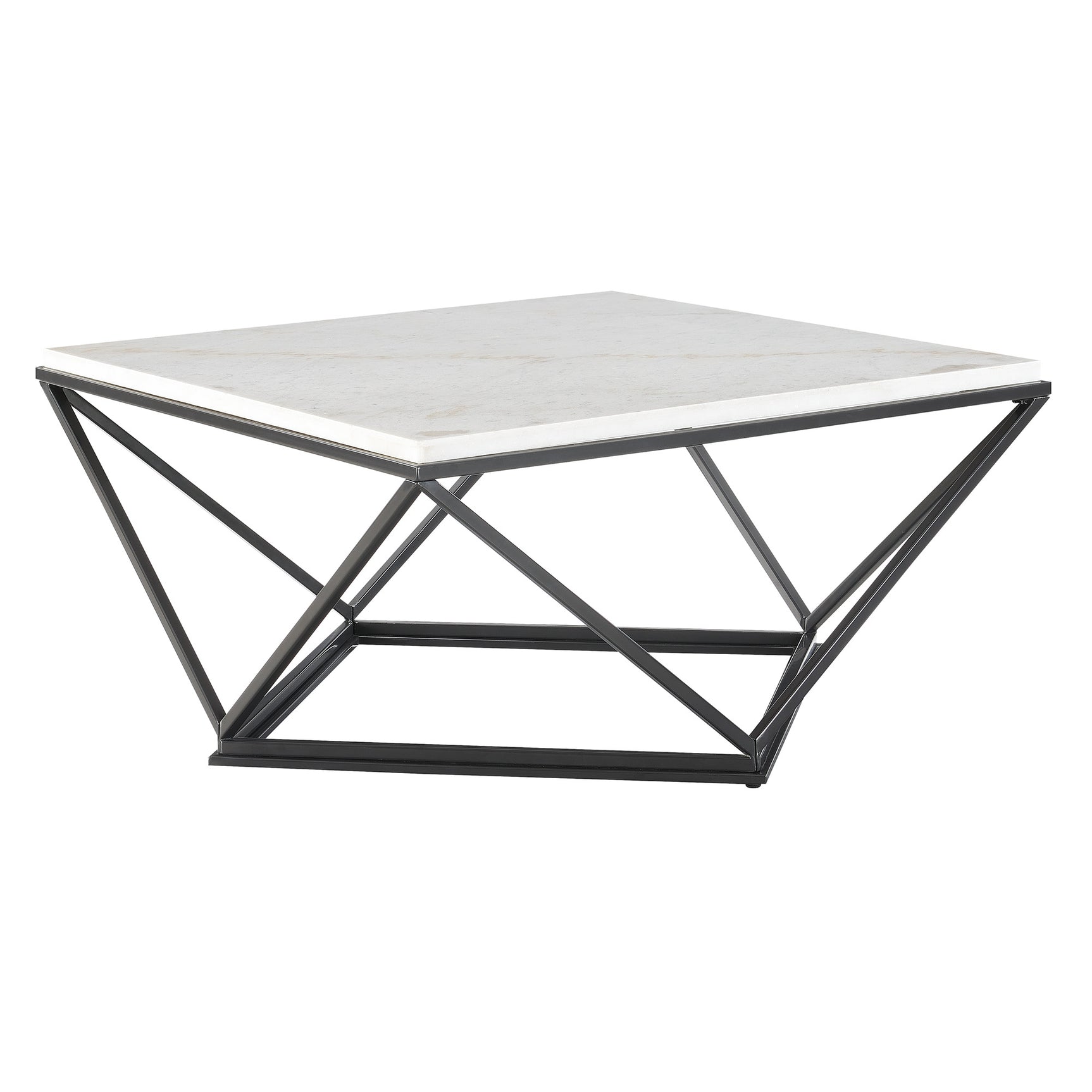 Riko Coffee Table W/ Metal Leg - Tampa Furniture Outlet