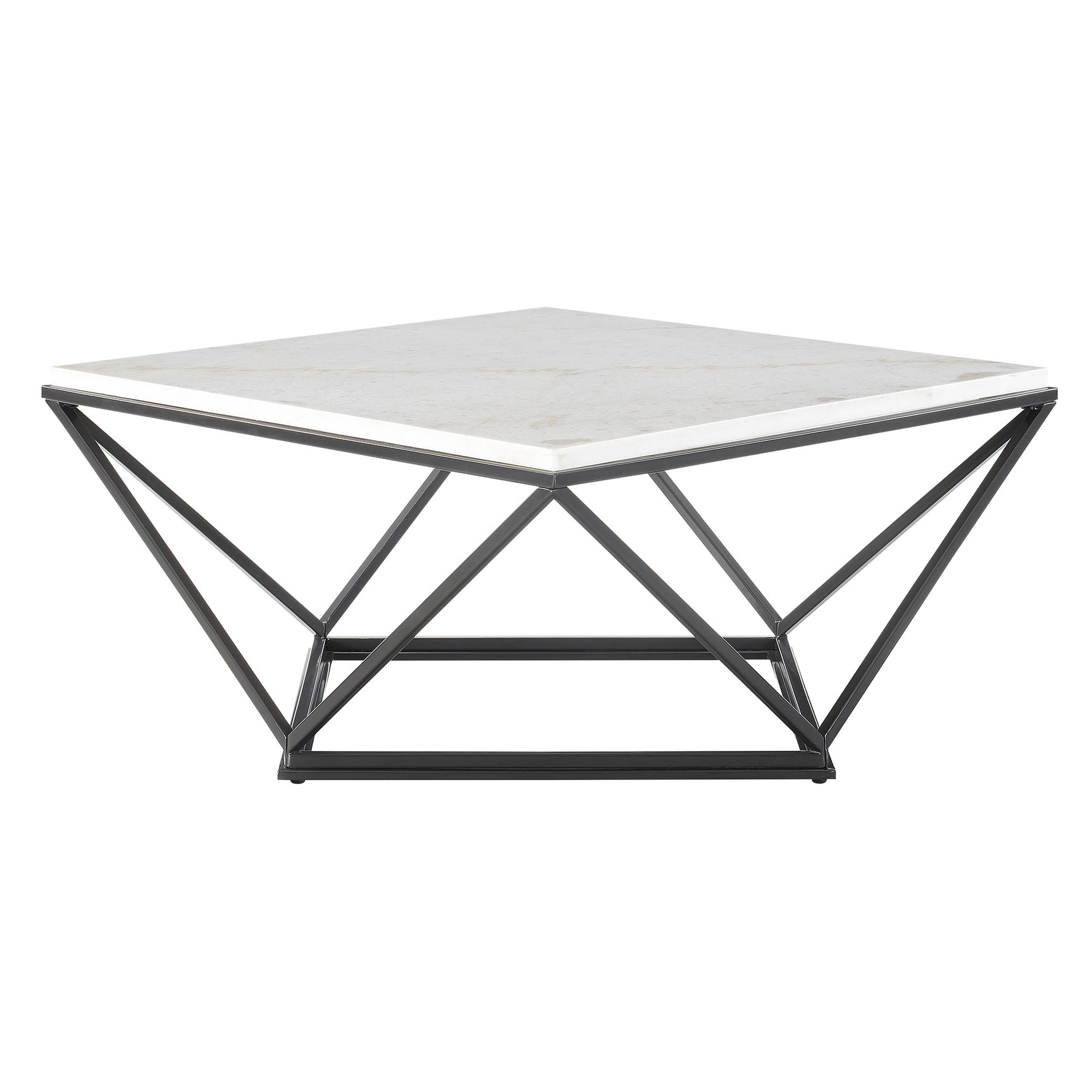 Riko Coffee Table W/ Metal Leg - Tampa Furniture Outlet