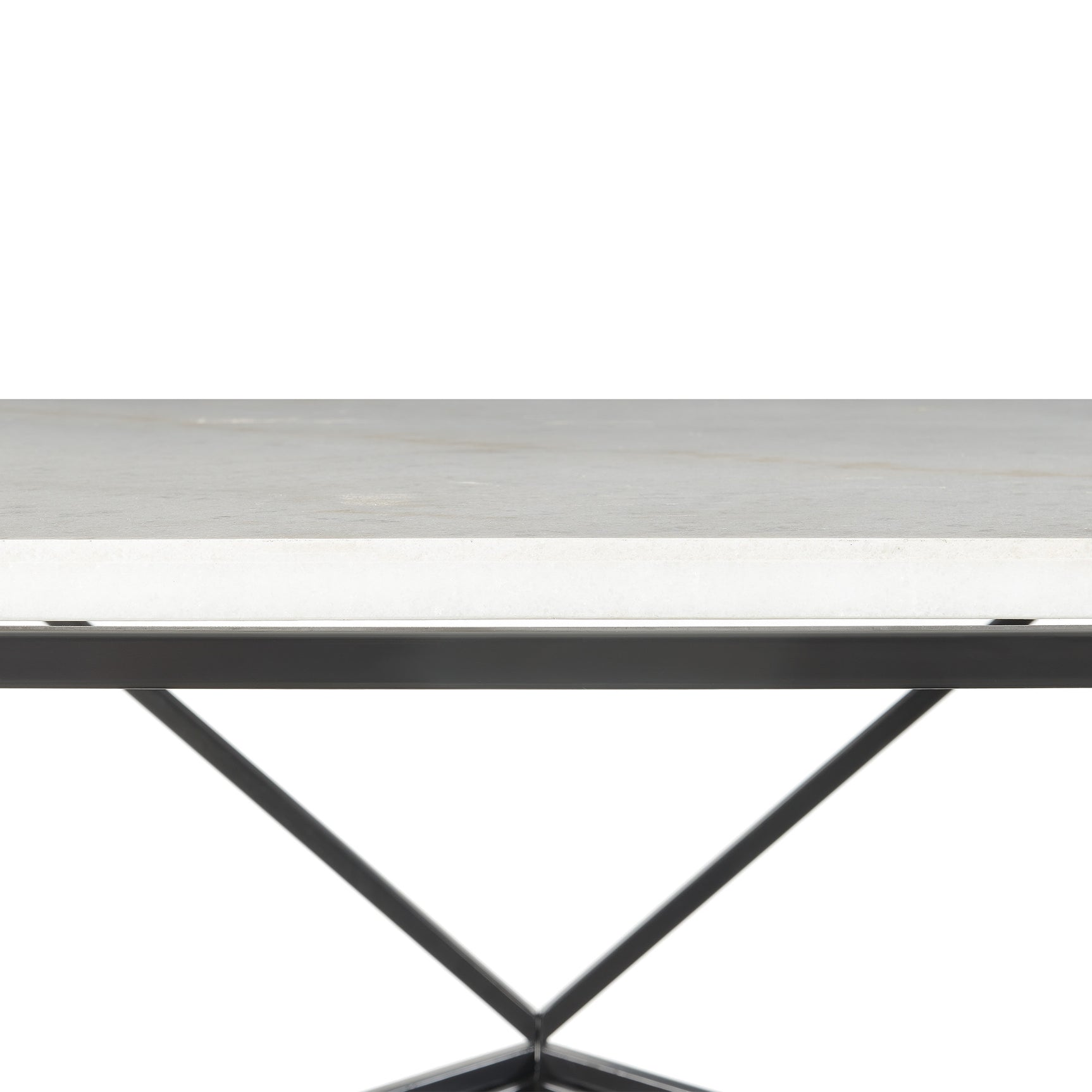 Riko Coffee Table W/ Metal Leg - Tampa Furniture Outlet