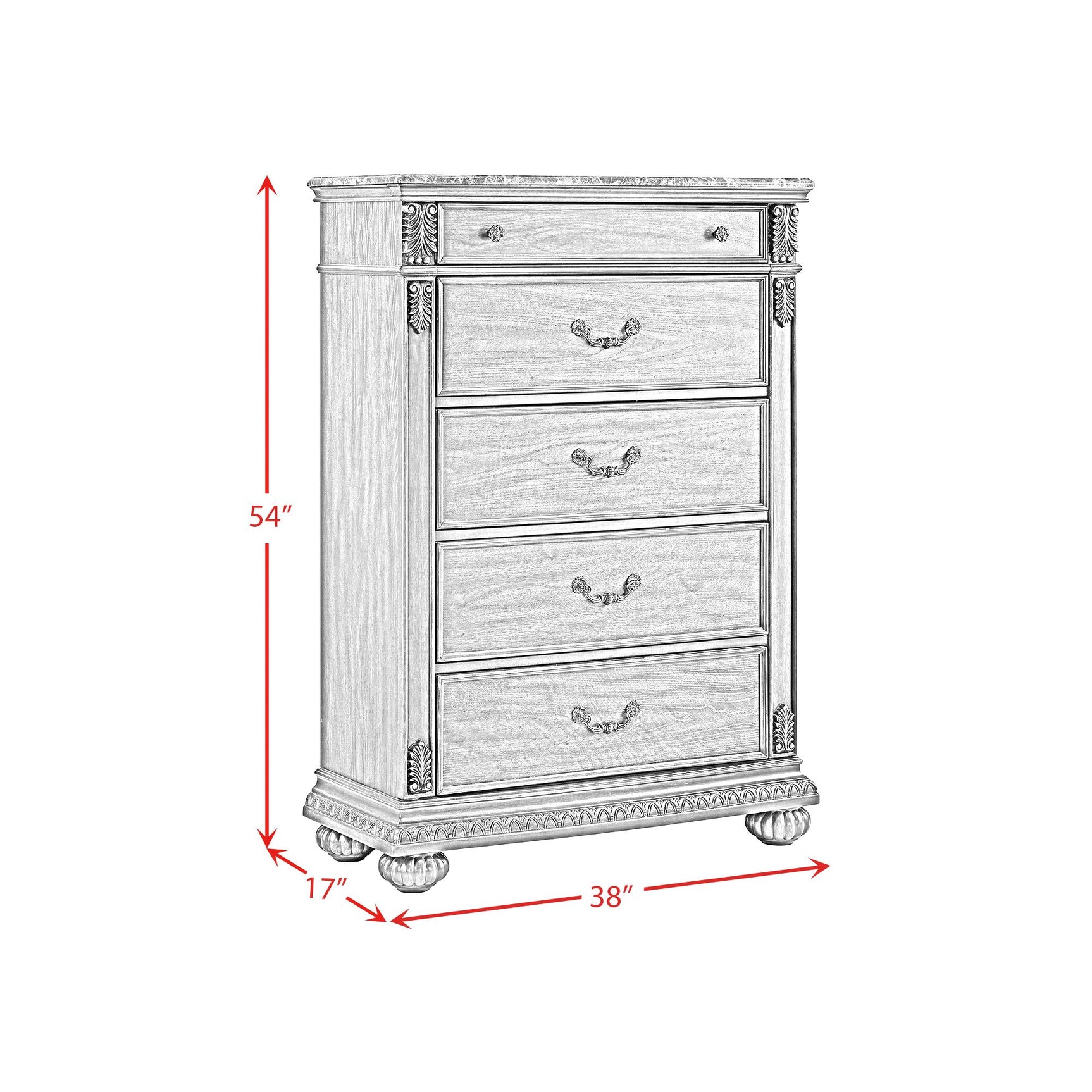 Cadenza Chest in Brown