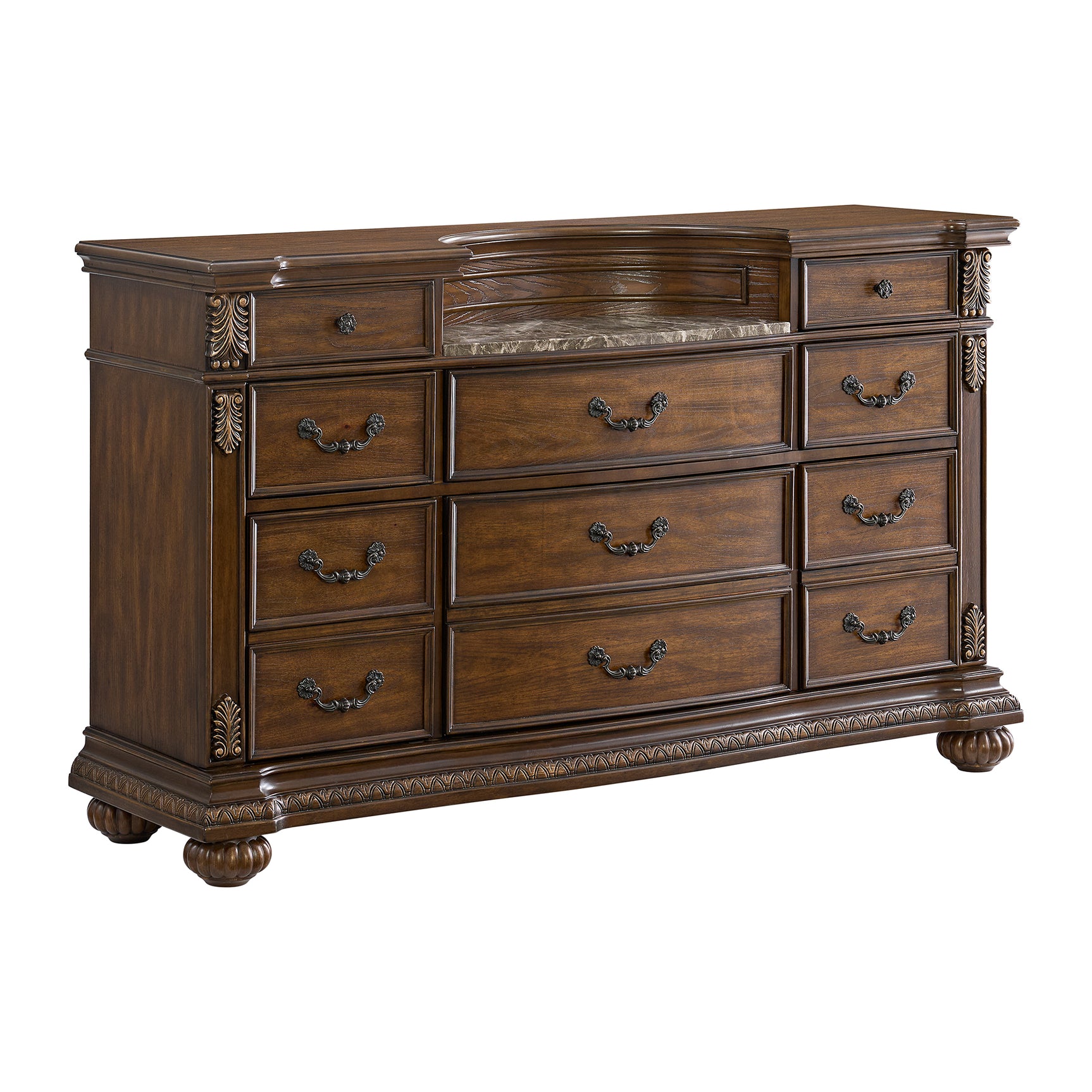 Cadenza Dresser in Brown - Tampa Furniture Outlet
