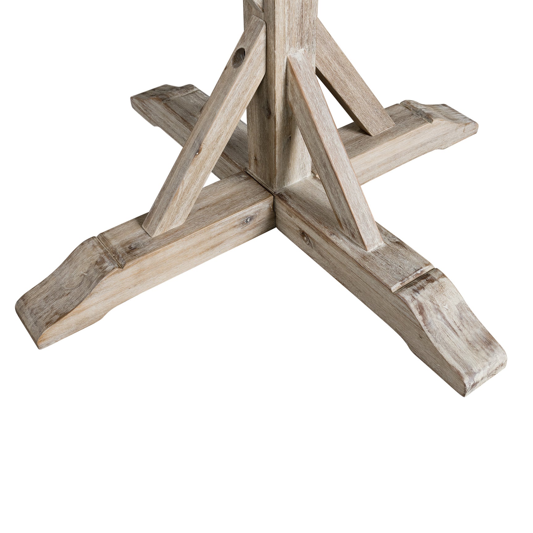 (D680-30) Callista- Round Dining Table- Beach/Natural - Tampa Furniture Outlet