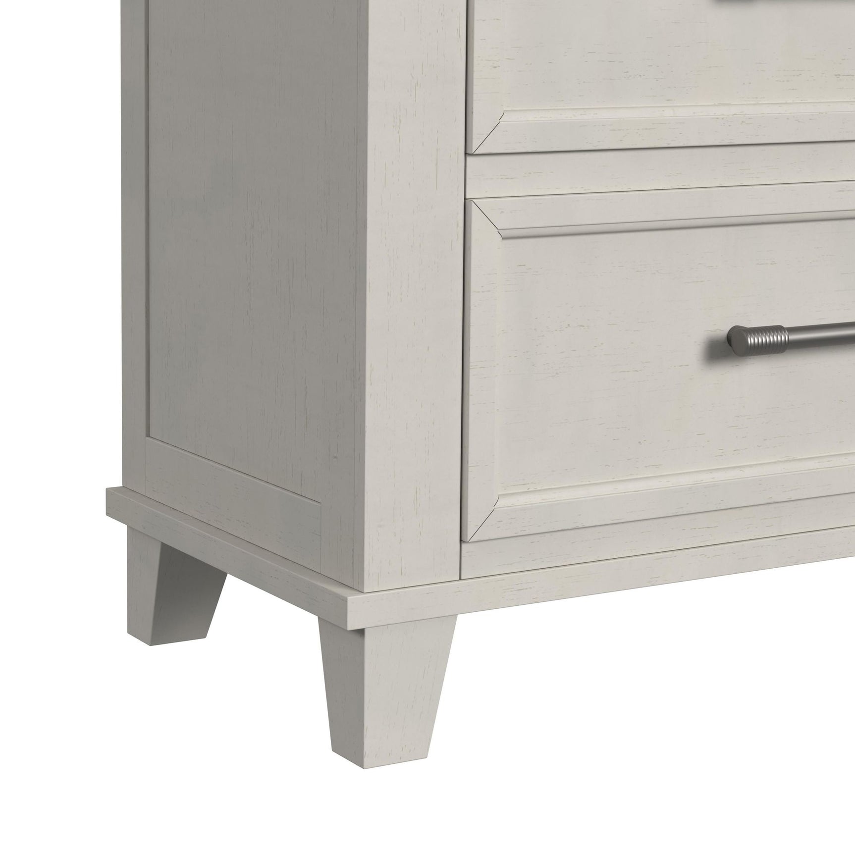 Canterbury 2-Drawer Nightstand with USB in Ivory