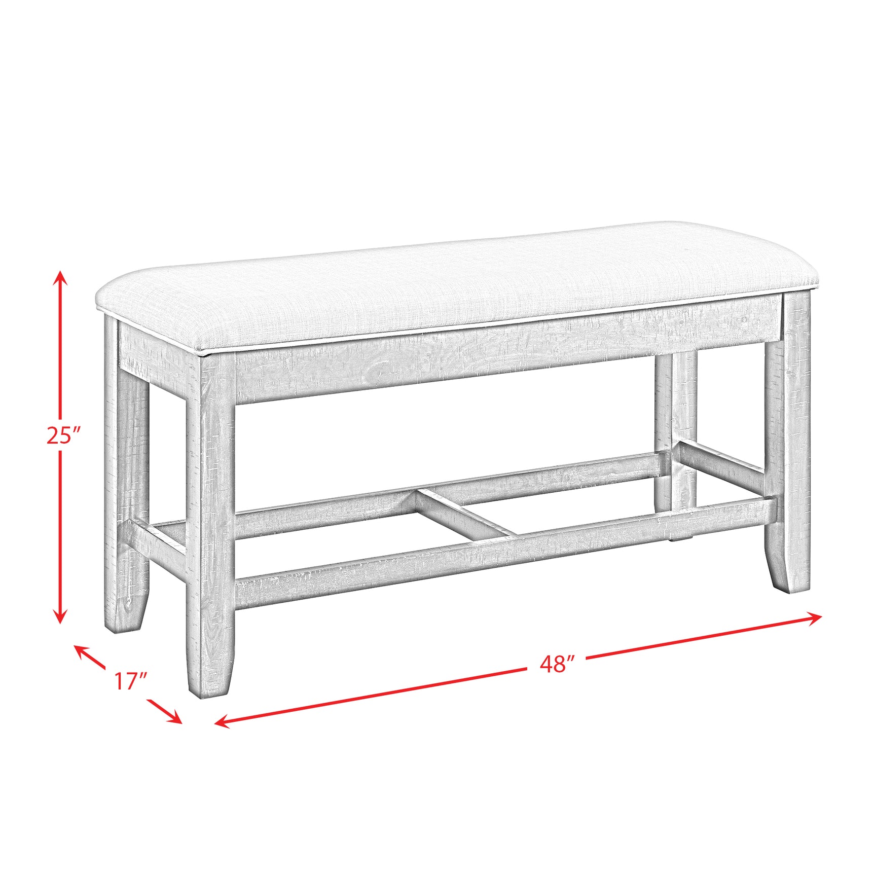 Colorado Storage Bench - Tampa Furniture Outlet