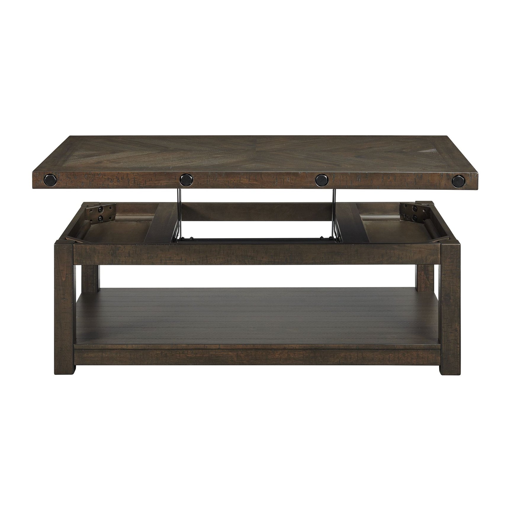 Colorado Occasional Coffee Table w/Lift Top Charcoal - Tampa Furniture Outlet