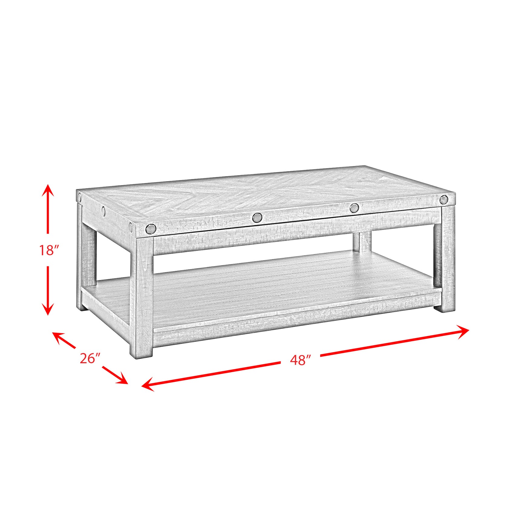 Colorado Occasional Coffee Table w/Lift Top Charcoal - Tampa Furniture Outlet