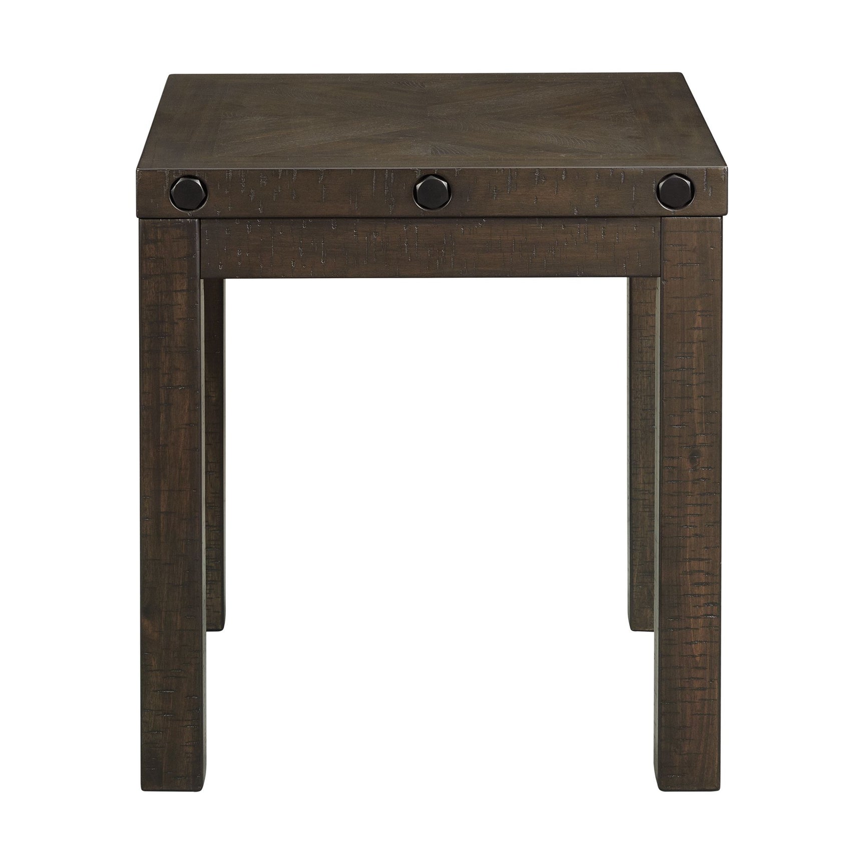 Colorado Occasional End Table w/USB/Power Charcoal - Tampa Furniture Outlet