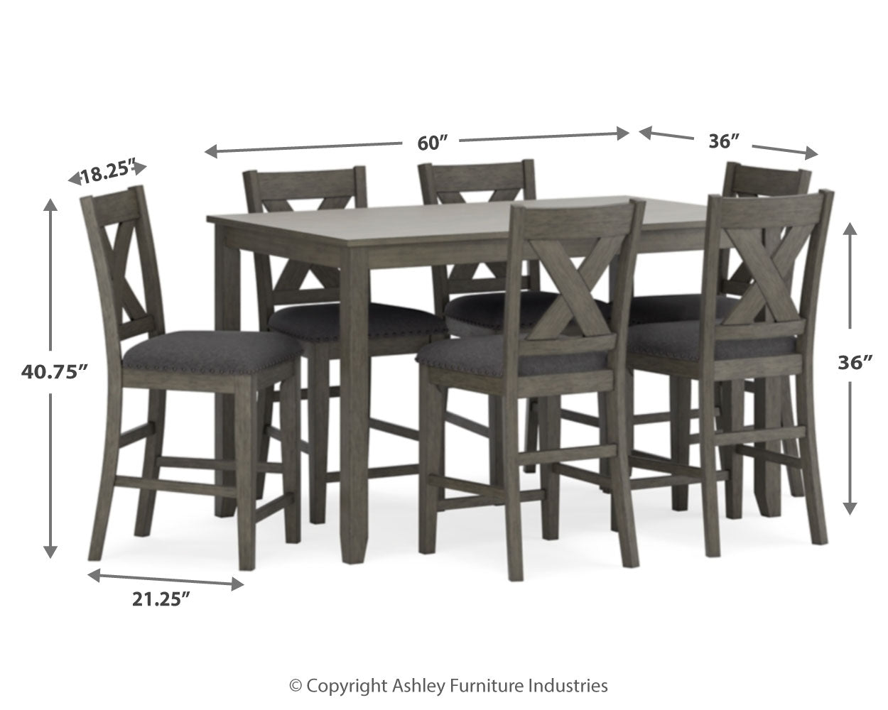 Caitbrook Dining Room - Tampa Furniture Outlet