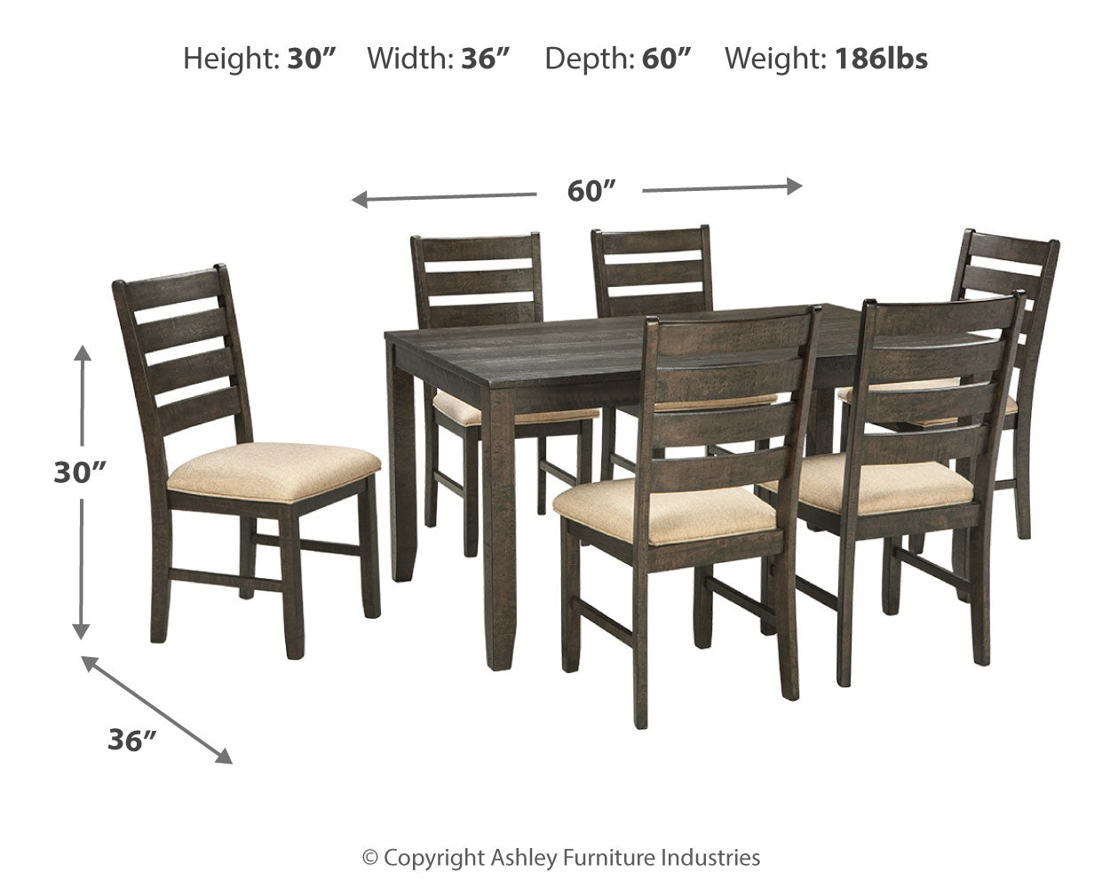 Rokane Dining Room - Tampa Furniture Outlet