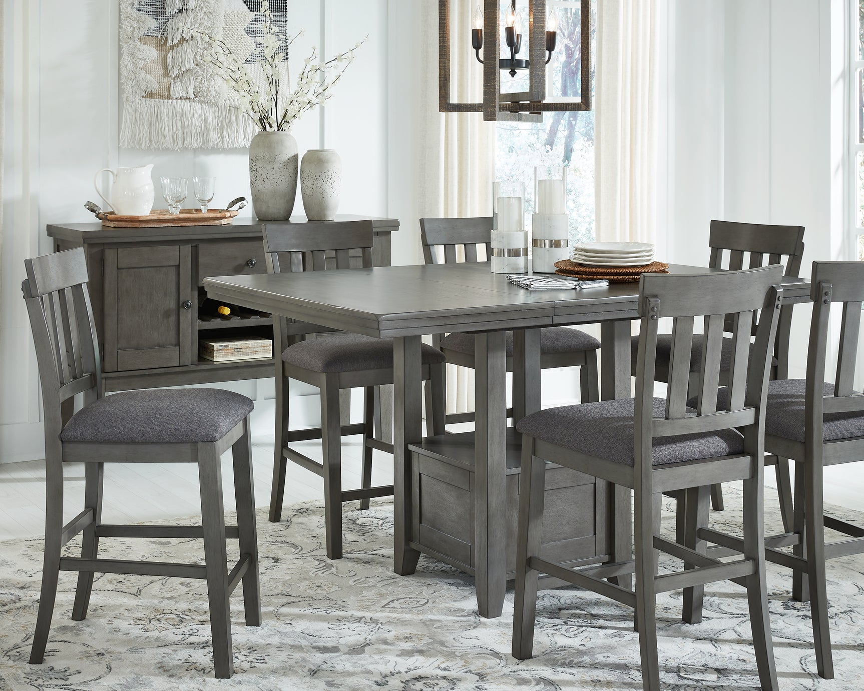 Hallanden Dining Room - Tampa Furniture Outlet