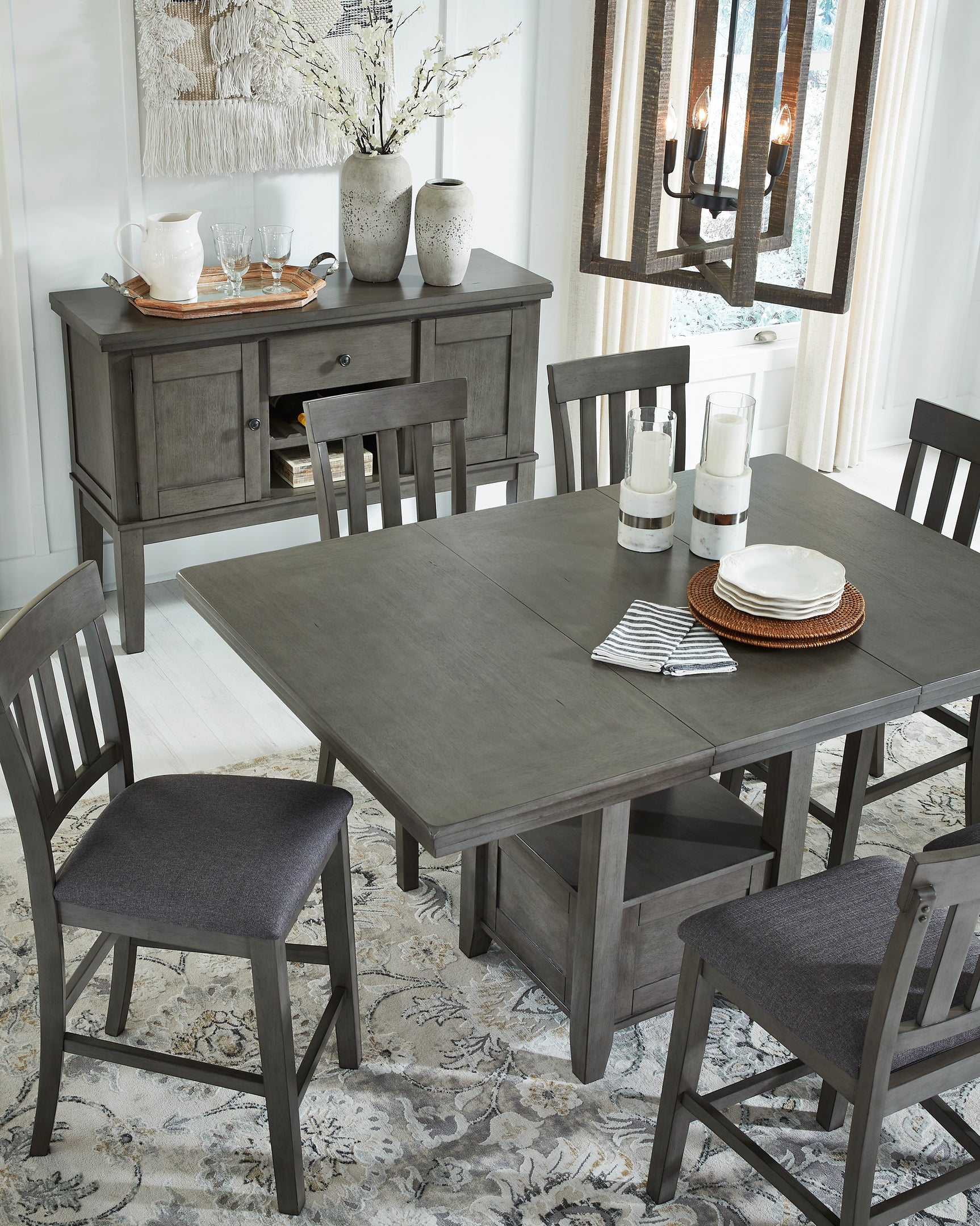 Hallanden Dining Room - Tampa Furniture Outlet