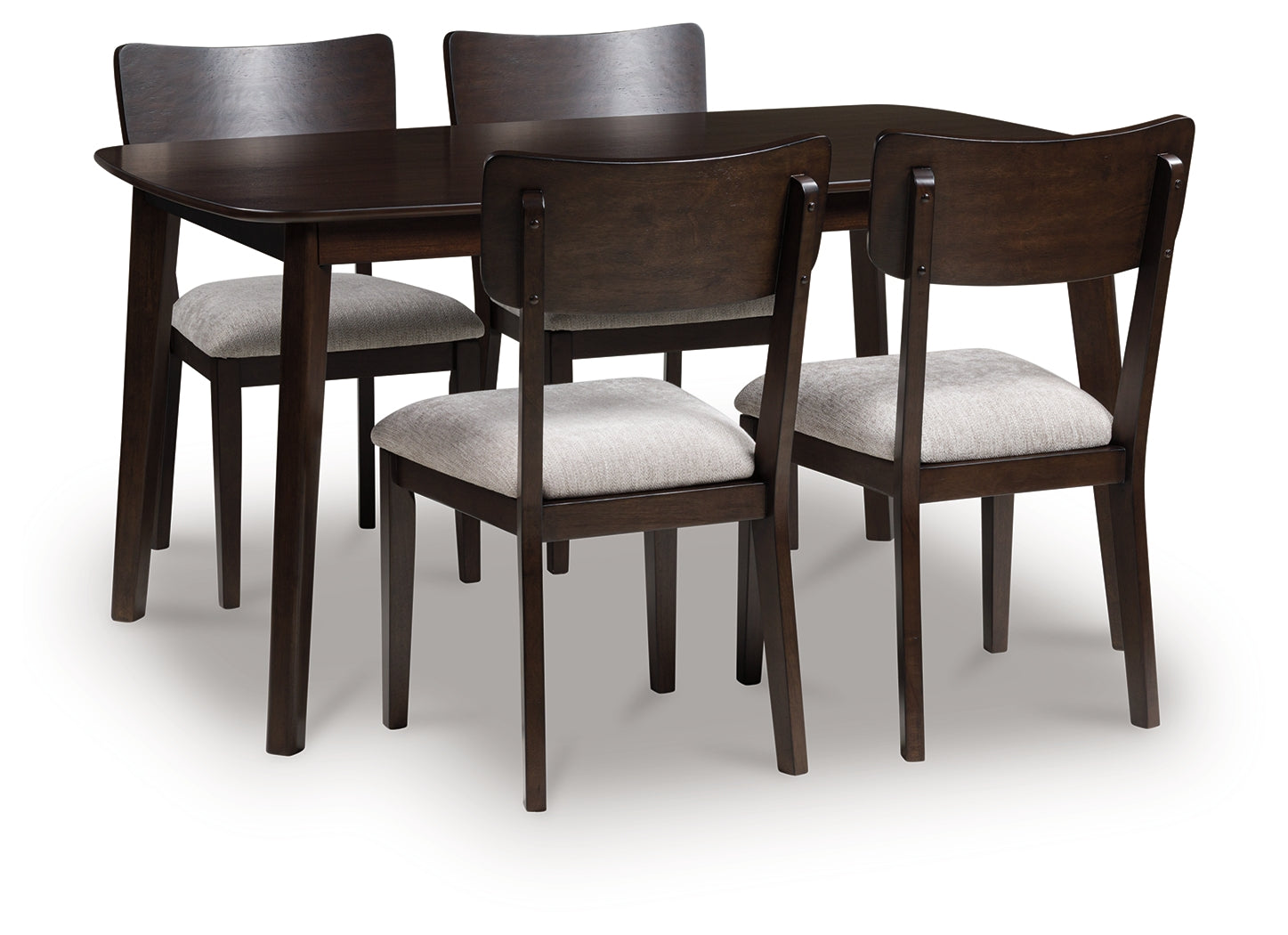Mallenette Dining Table and 4 Chairs (Set of 5) - Tampa Furniture Outlet
