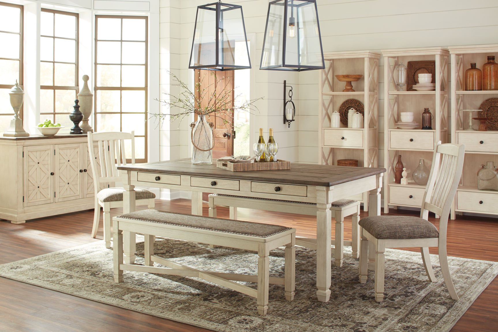 Bolanburg Dining Bench - Tampa Furniture Outlet