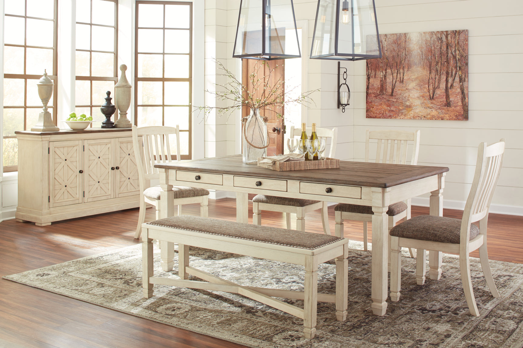 Bolanburg Dining Room - Tampa Furniture Outlet