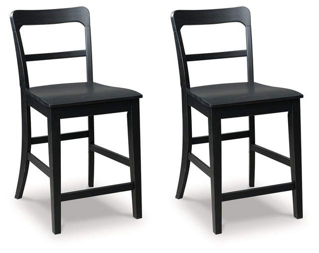 Tampa Furniture Outlet - Ashley Furniture - Greddinton Counter Height Barstool (Set of 2) - Counter Height Barstool (Set of 2) / Multi - PCD824-124X2