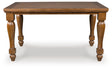 Tampa Furniture Outlet - Ashley Furniture - Greddinton Counter Height Dining Table - RECT Dining Room Counter Table / Brown - PCD824-13