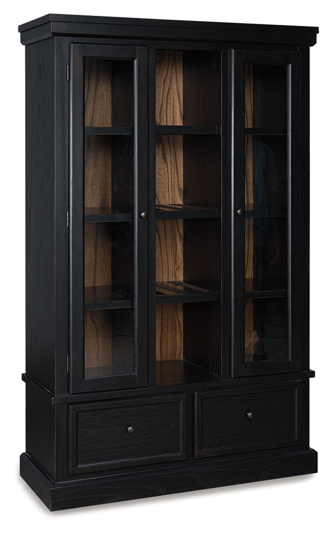 Greddinton Curio - Tampa Furniture Outlet