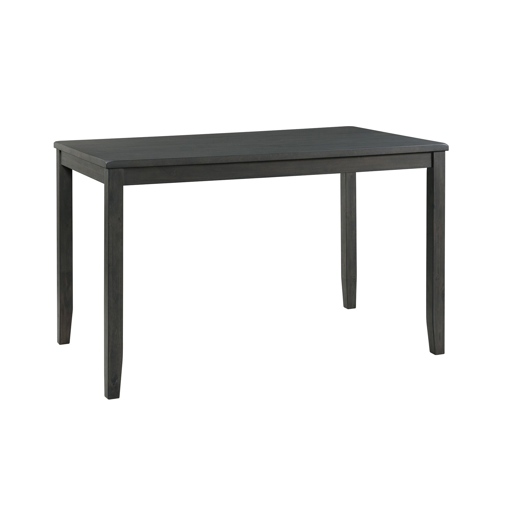 Alex Grey 60" 7 PC Counter Set (Grey Table with Black PU Seat) - Tampa Furniture Outlet