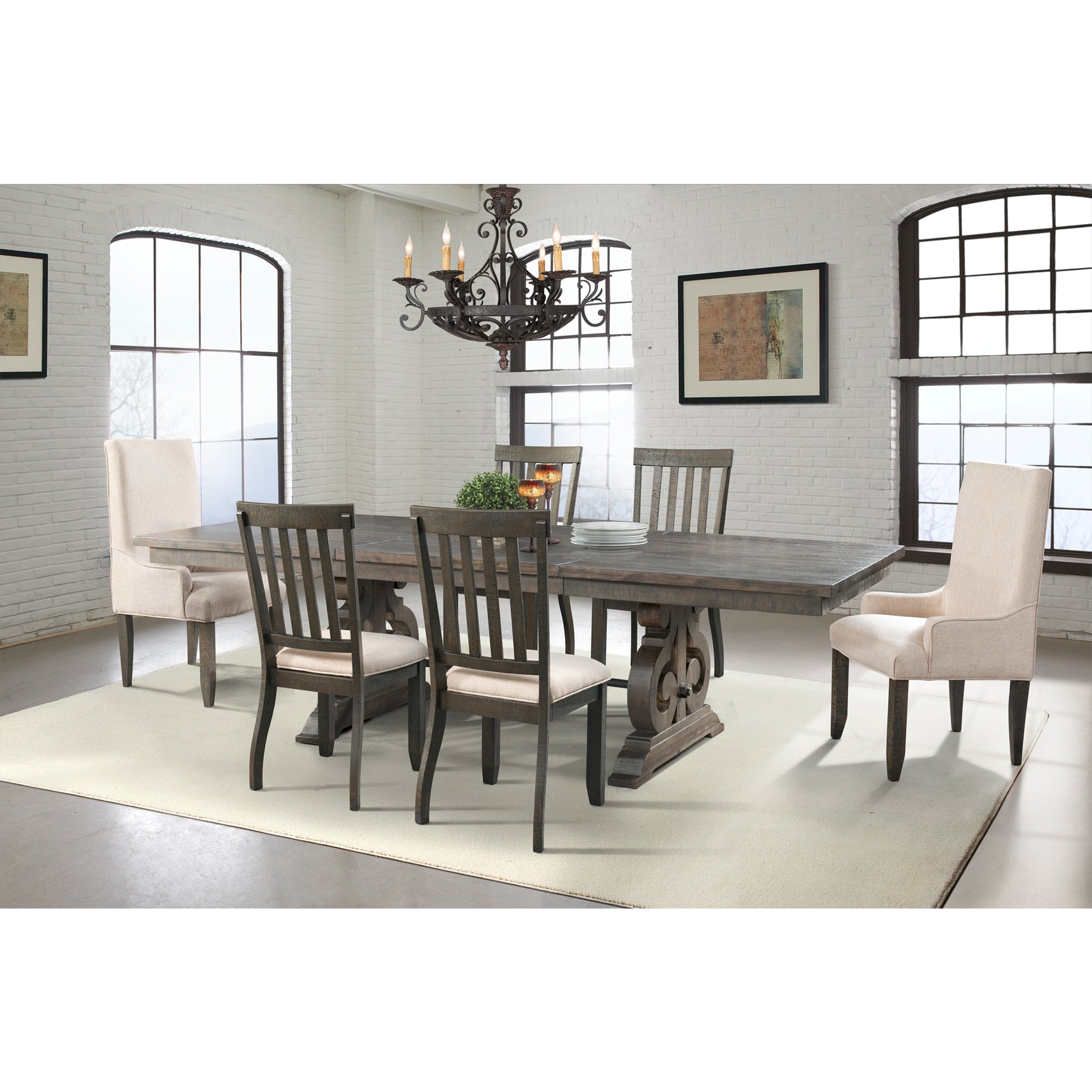 Stone Dining Table & Base – SKU DST100DTB | Elements