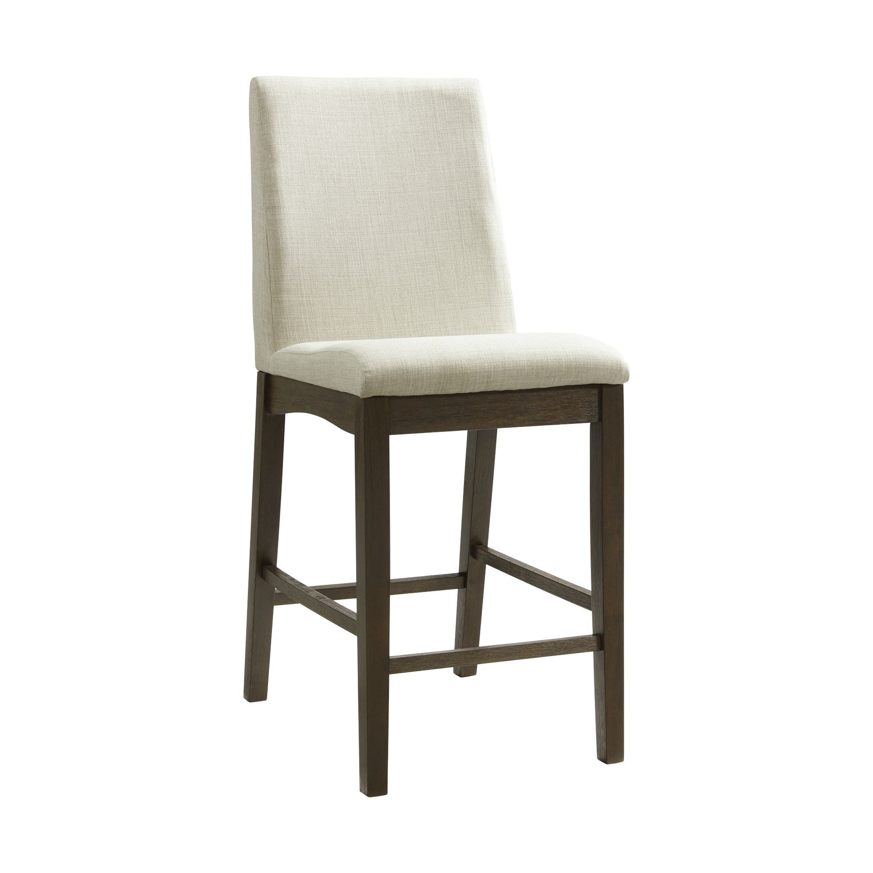Dapper Counter Side Chair (Walnut Finish) (Two Per Carton) - Tampa Furniture Outlet