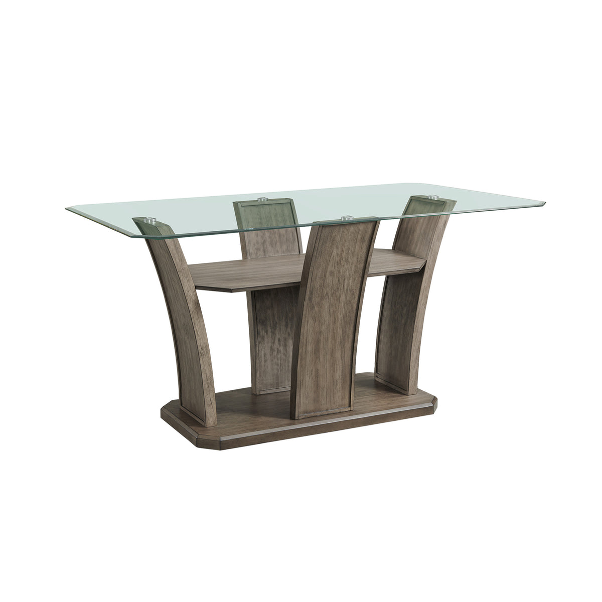 Dapper Grey Rectangular Counter Table