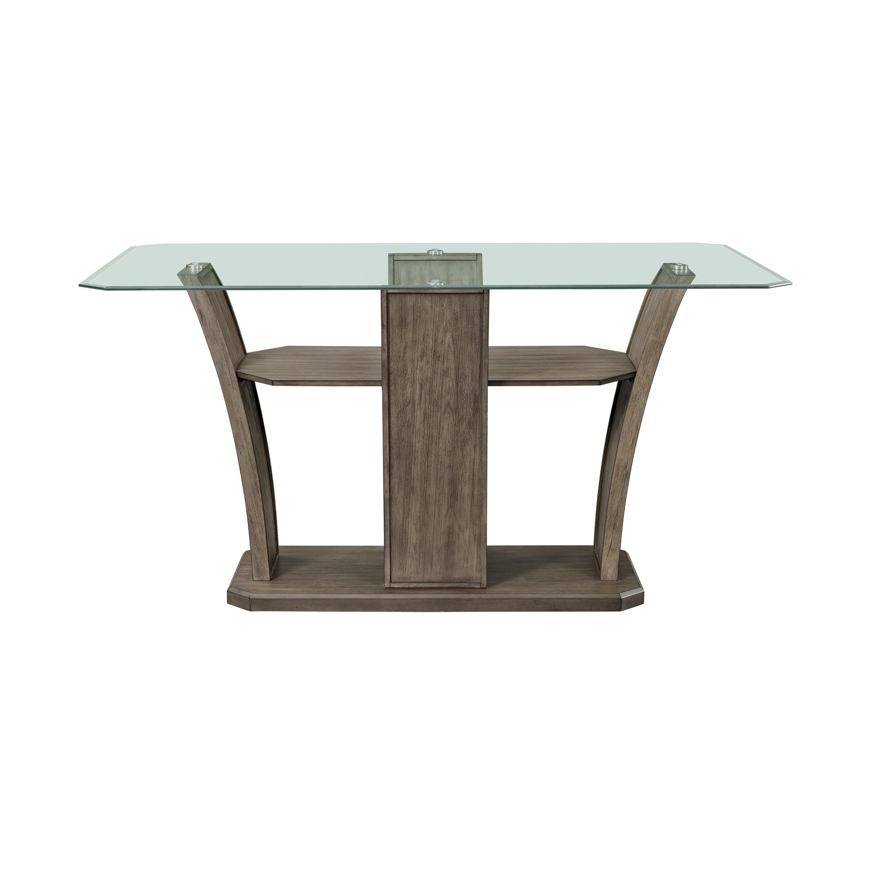 Dapper Grey Rectangular Counter Table - Tampa Furniture Outlet