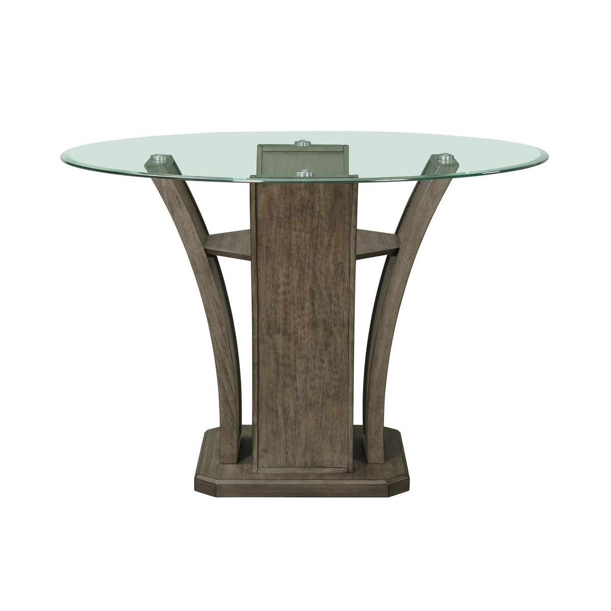 Dapper Grey Round Counter Table