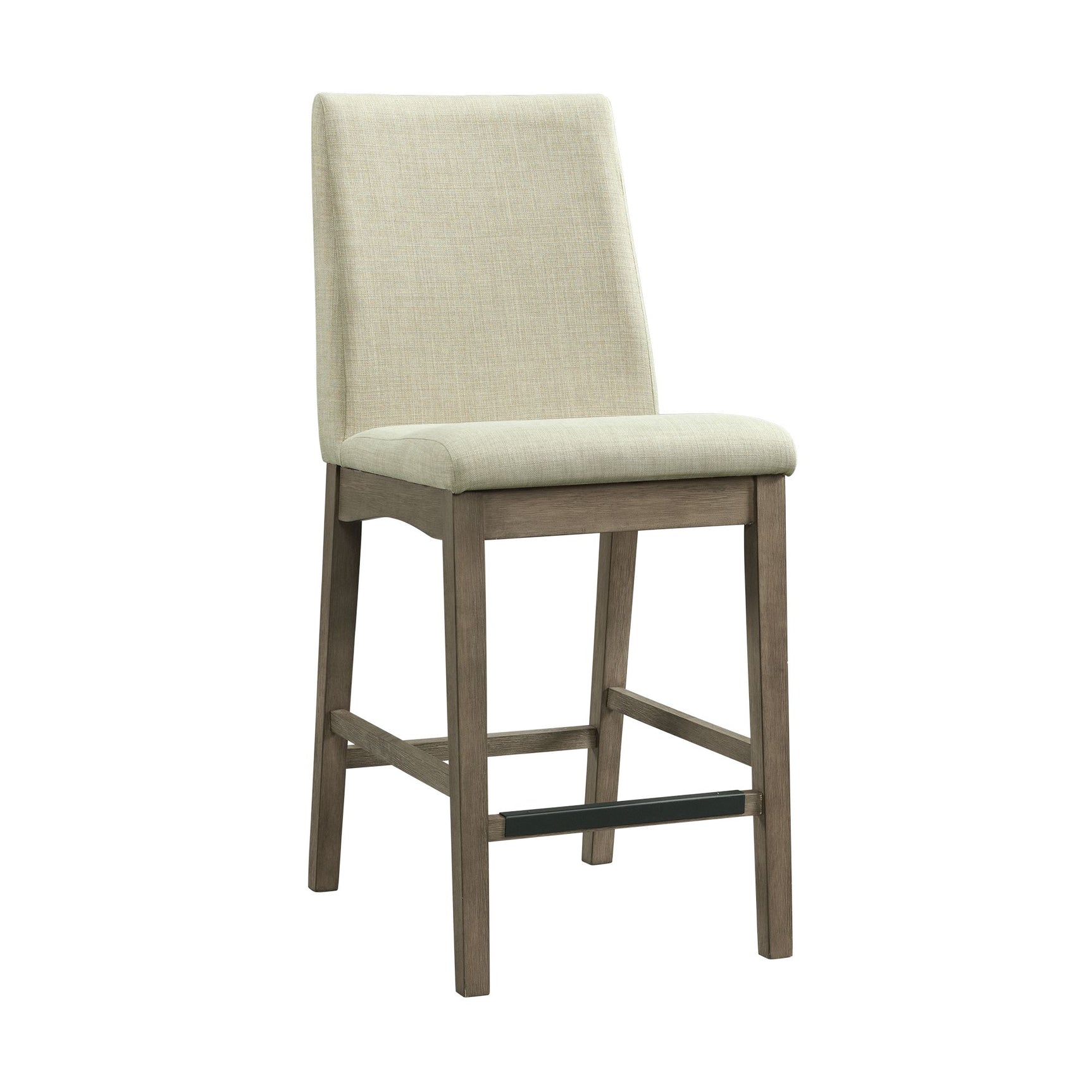 Dapper Counter Side Chair (Grey Finish) (Two Per Carton) - Tampa Furniture Outlet