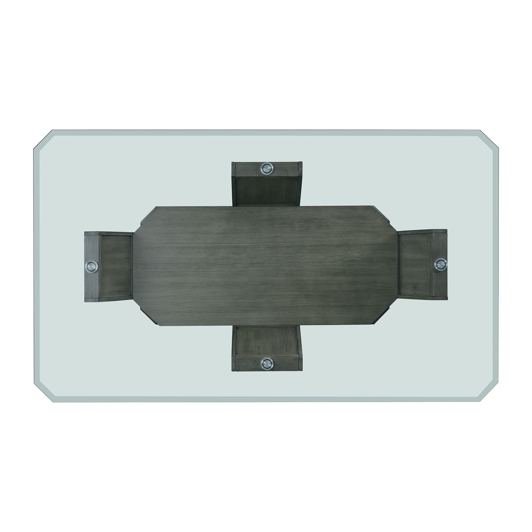 Dapper Grey Rectangular Dining Table - Tampa Furniture Outlet