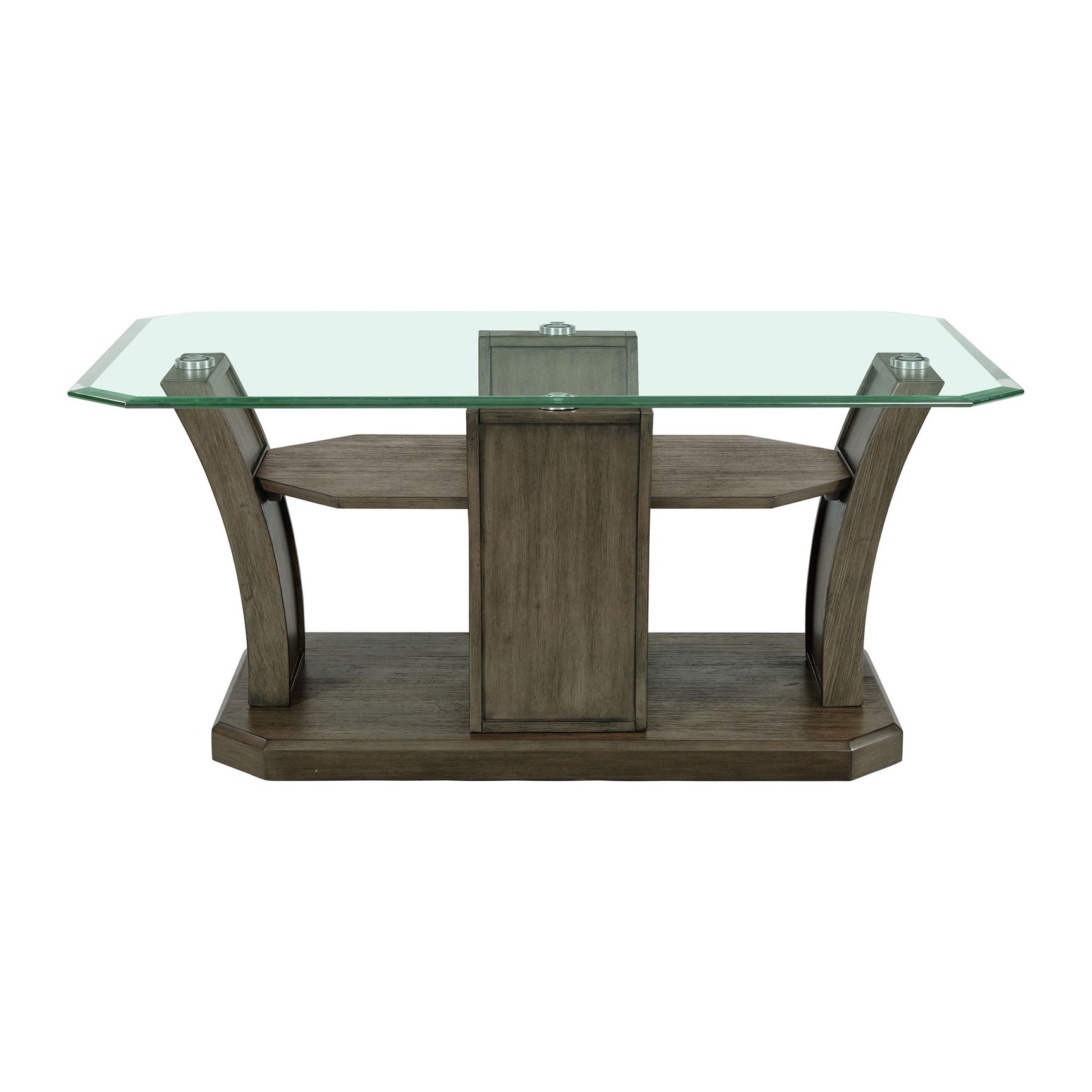 Dapper Rectangular Coffee Table Grey - Tampa Furniture Outlet