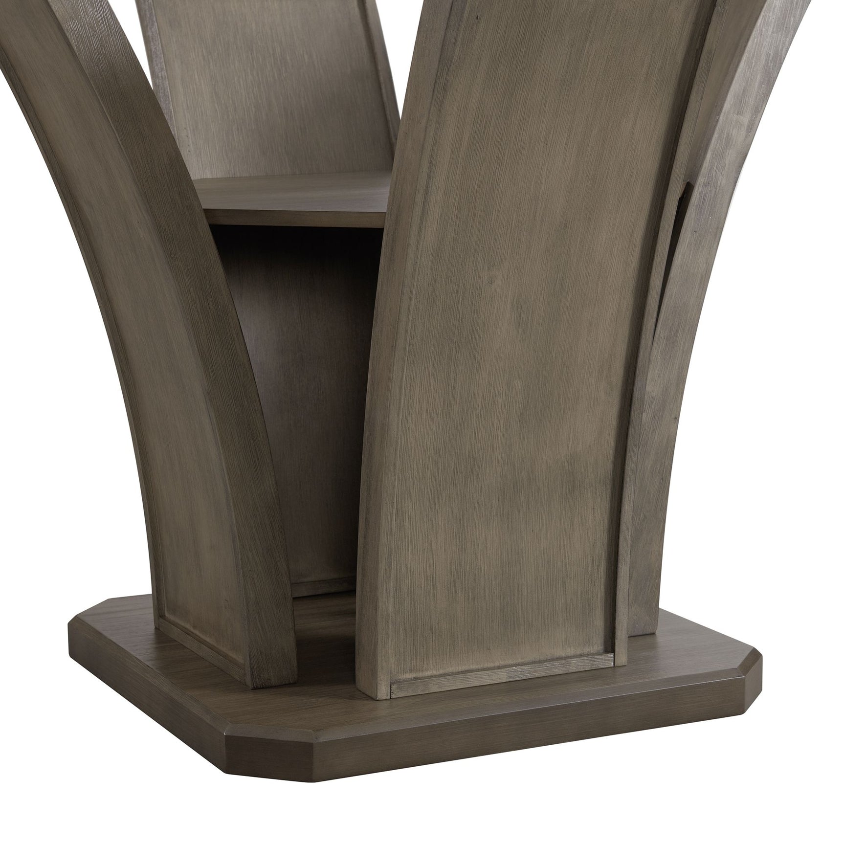 Dapper Grey Round Dining Table - Tampa Furniture Outlet