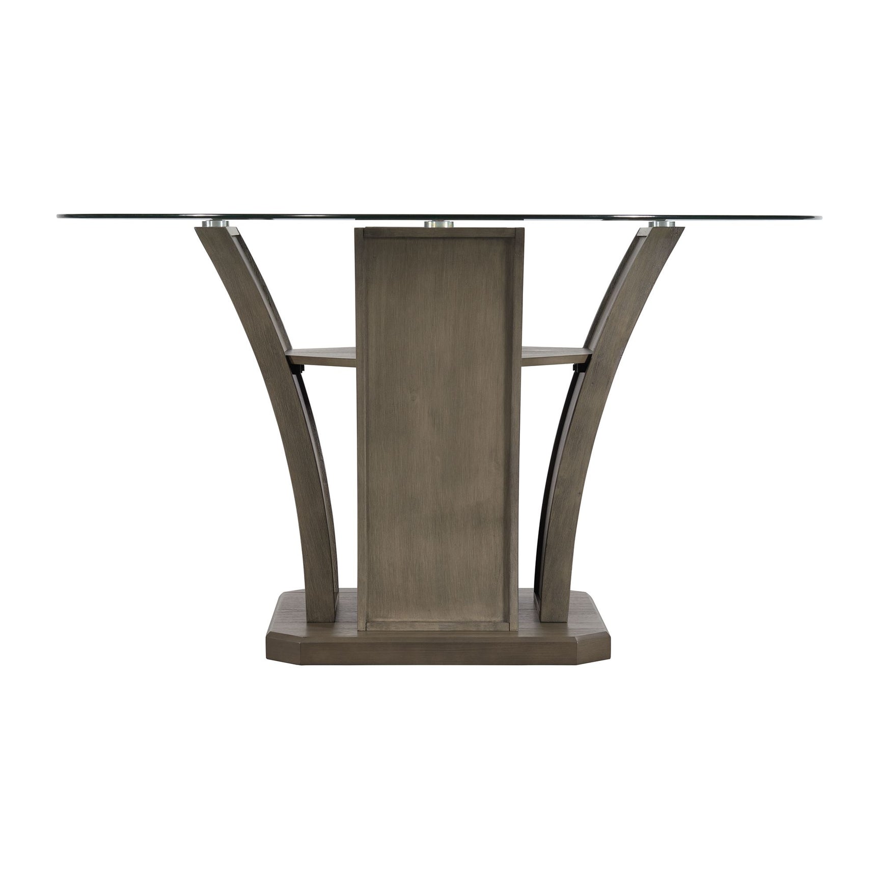 Dapper Grey Round Dining Table - Tampa Furniture Outlet